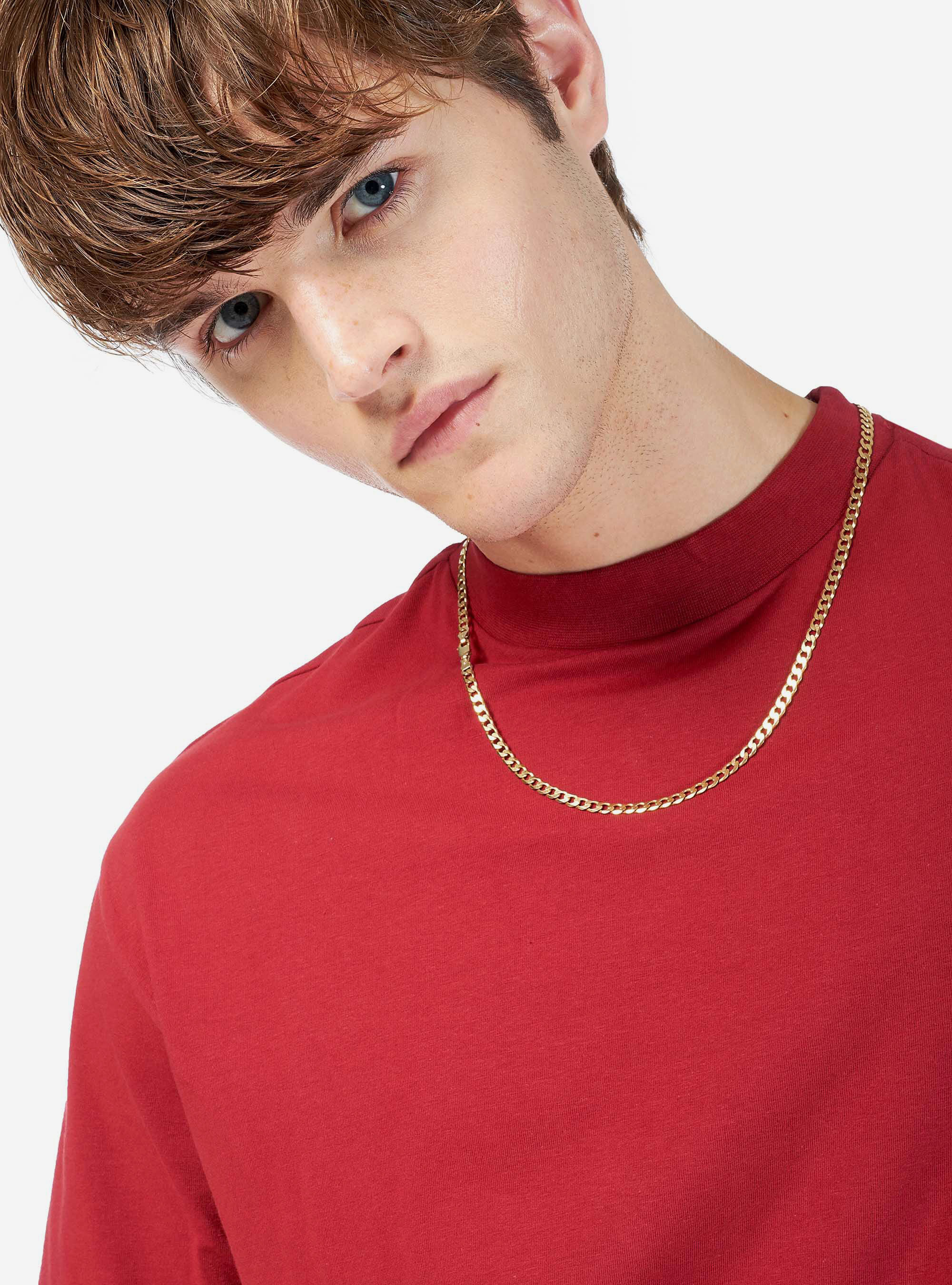 Maglietta tinta unita, BORDEAUX