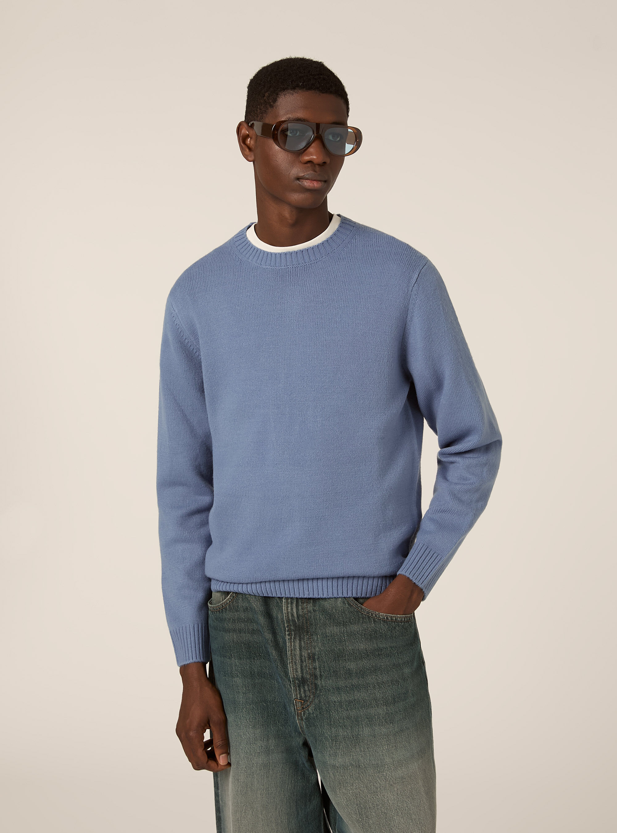 Maglione girocollo, IN2 INDIGO MEDIUM