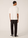 Boxy fit cotton T-shirt, WH2 WHITE