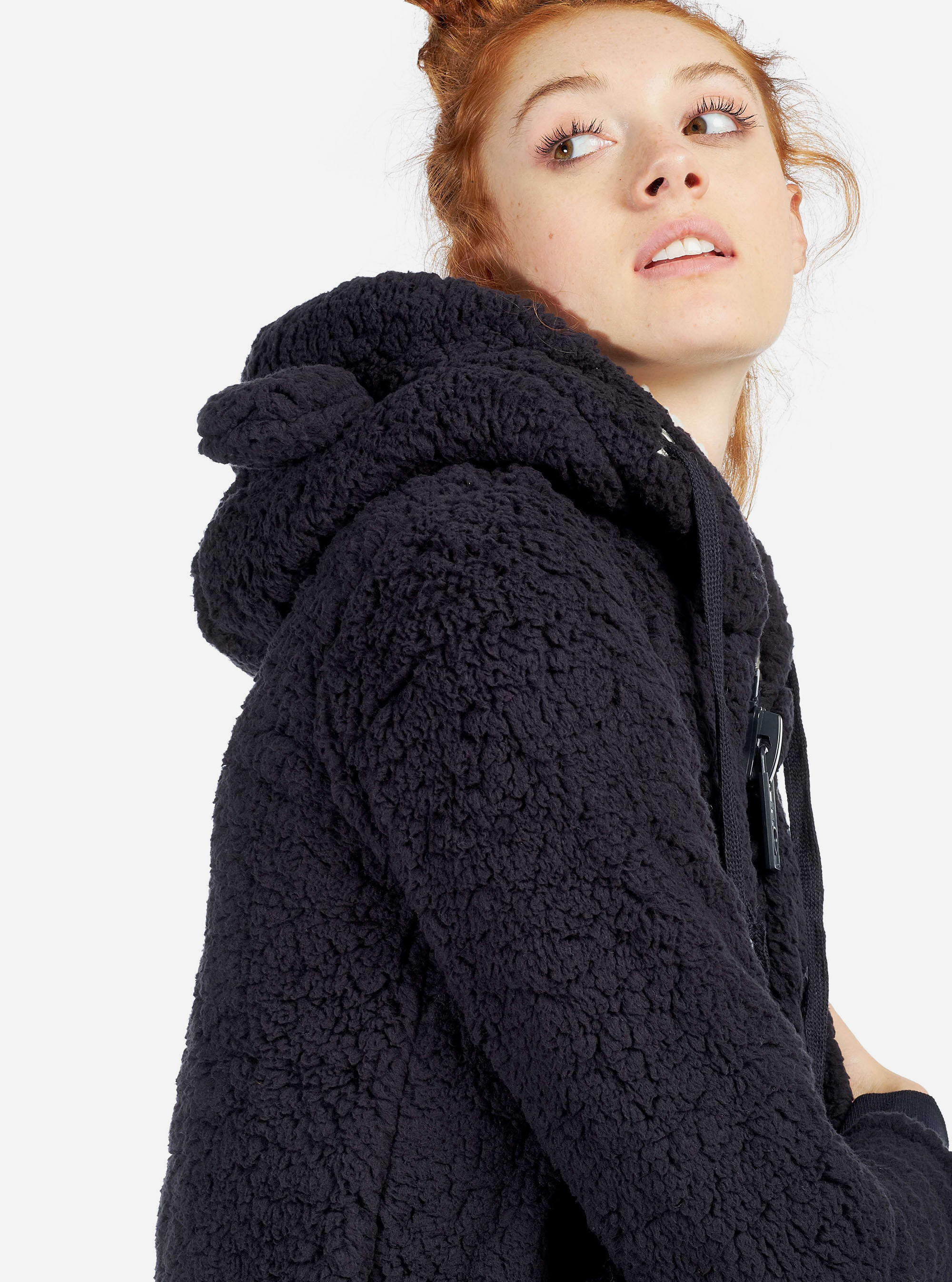 Felpa pelosa donna top