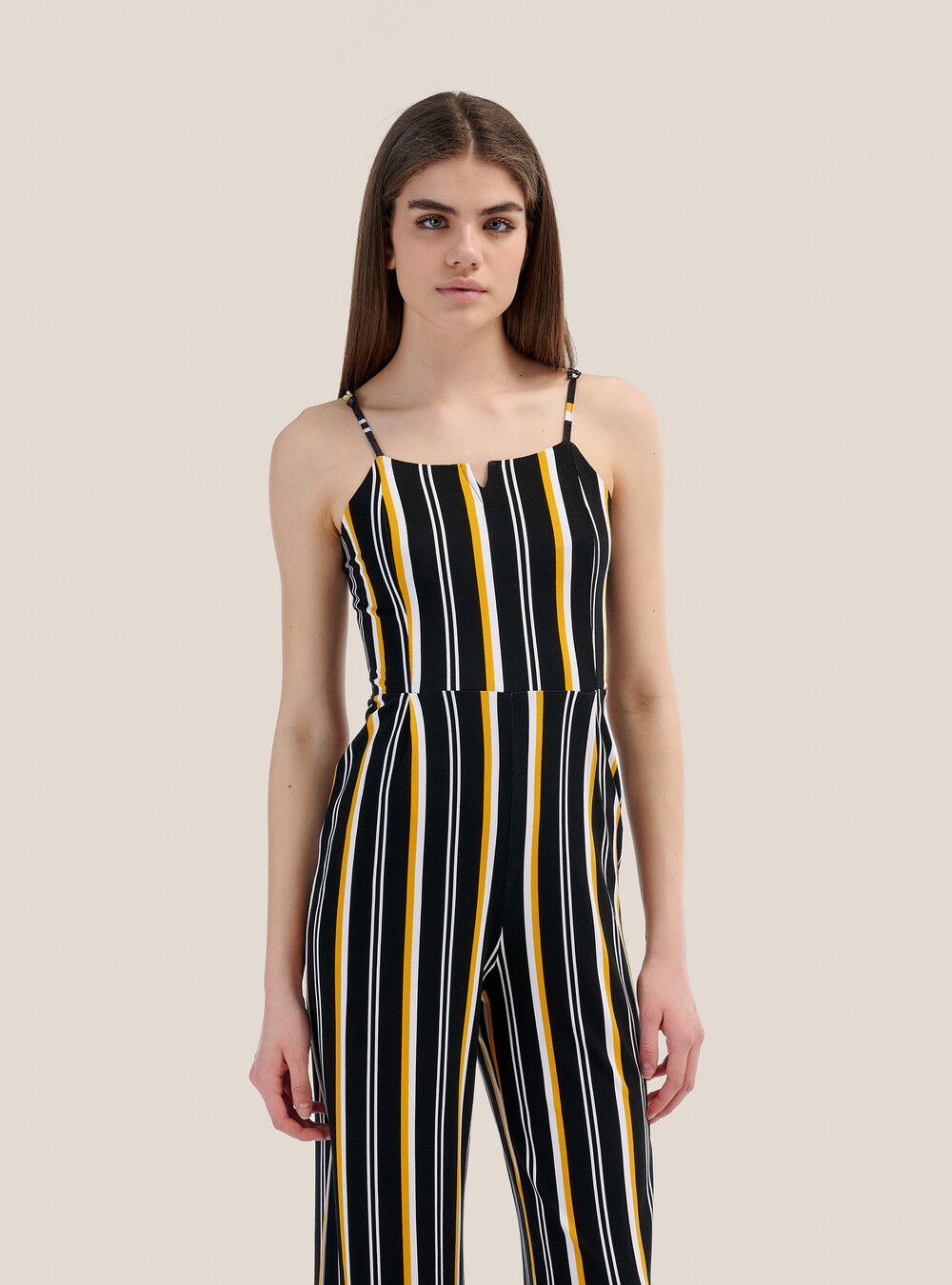 Tuta Lunga Donna JOPHY & CO. Con Scollo A V - Comoda E Elegante, Cod. 6797, 100% Poliestere - Foto 4