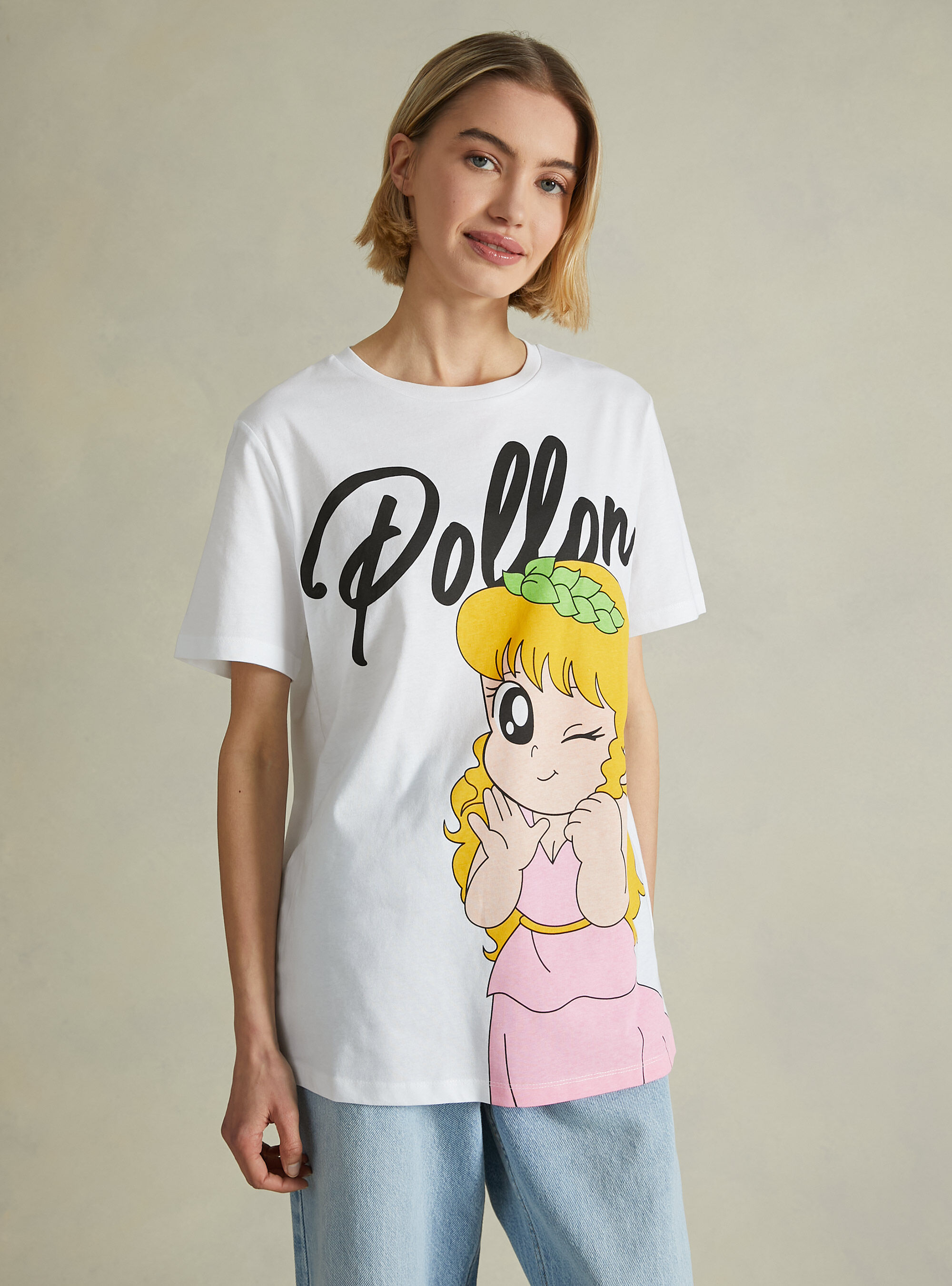 Pollon / Alcott T-shirt, WH3 WHITE