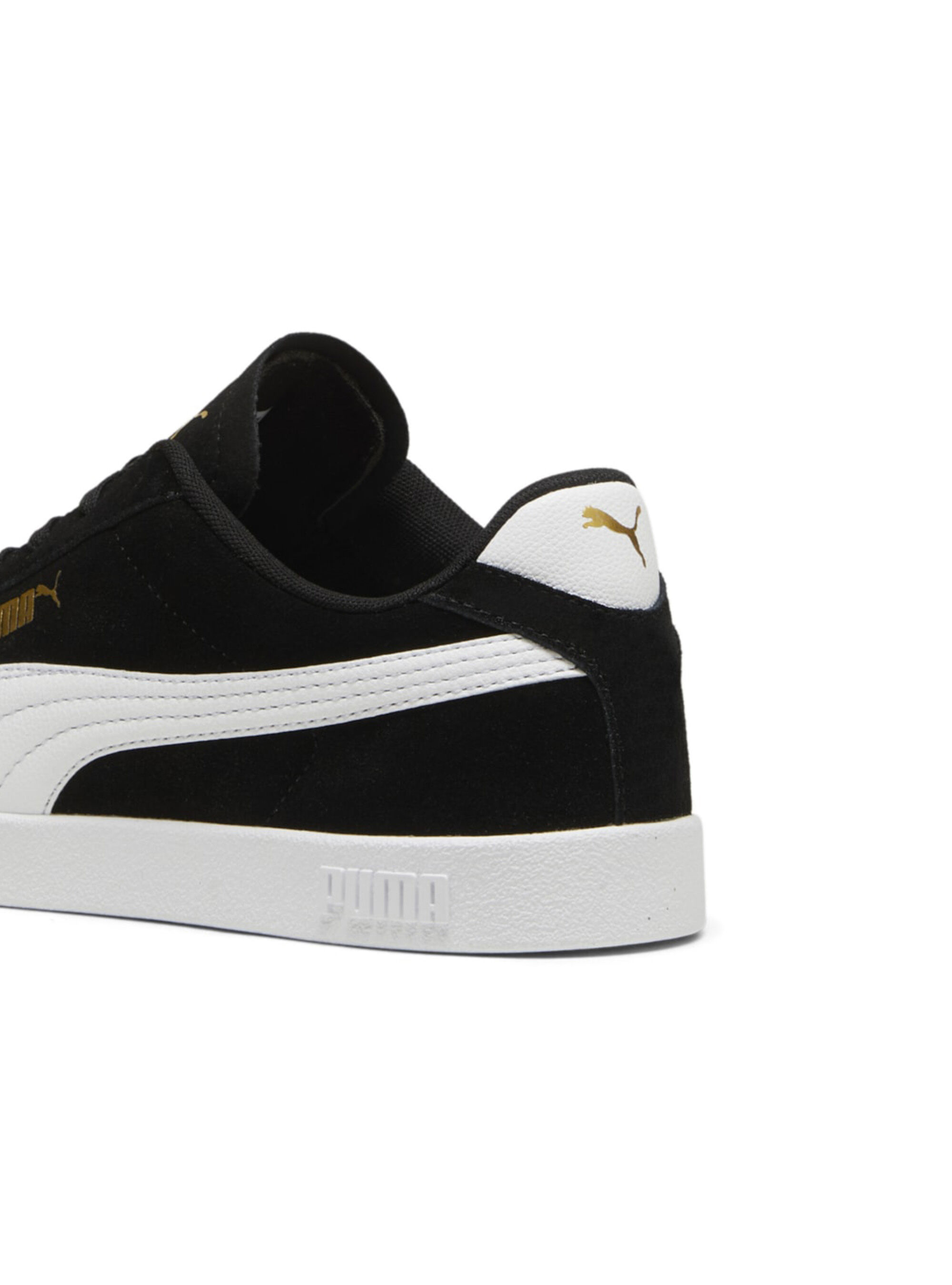PUMA Club II Unisex Suede Sneakers, BK1 BLACK