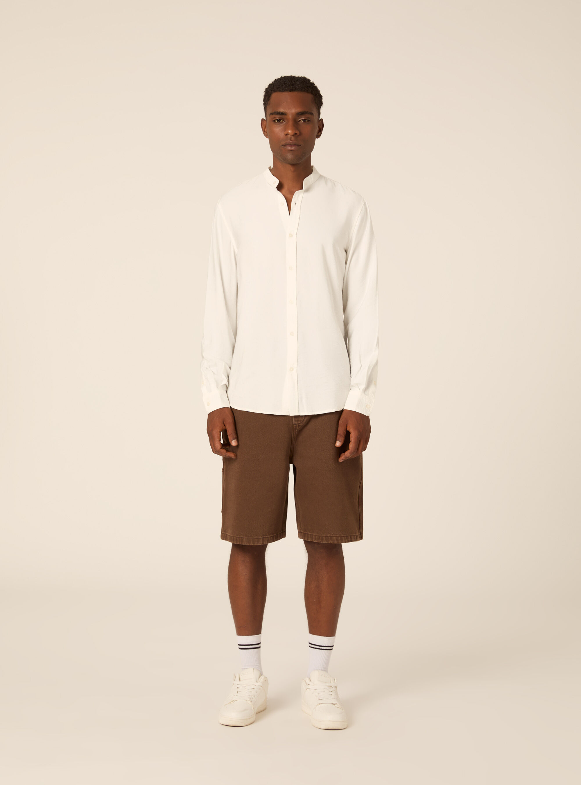 Camicia  in twill morbido