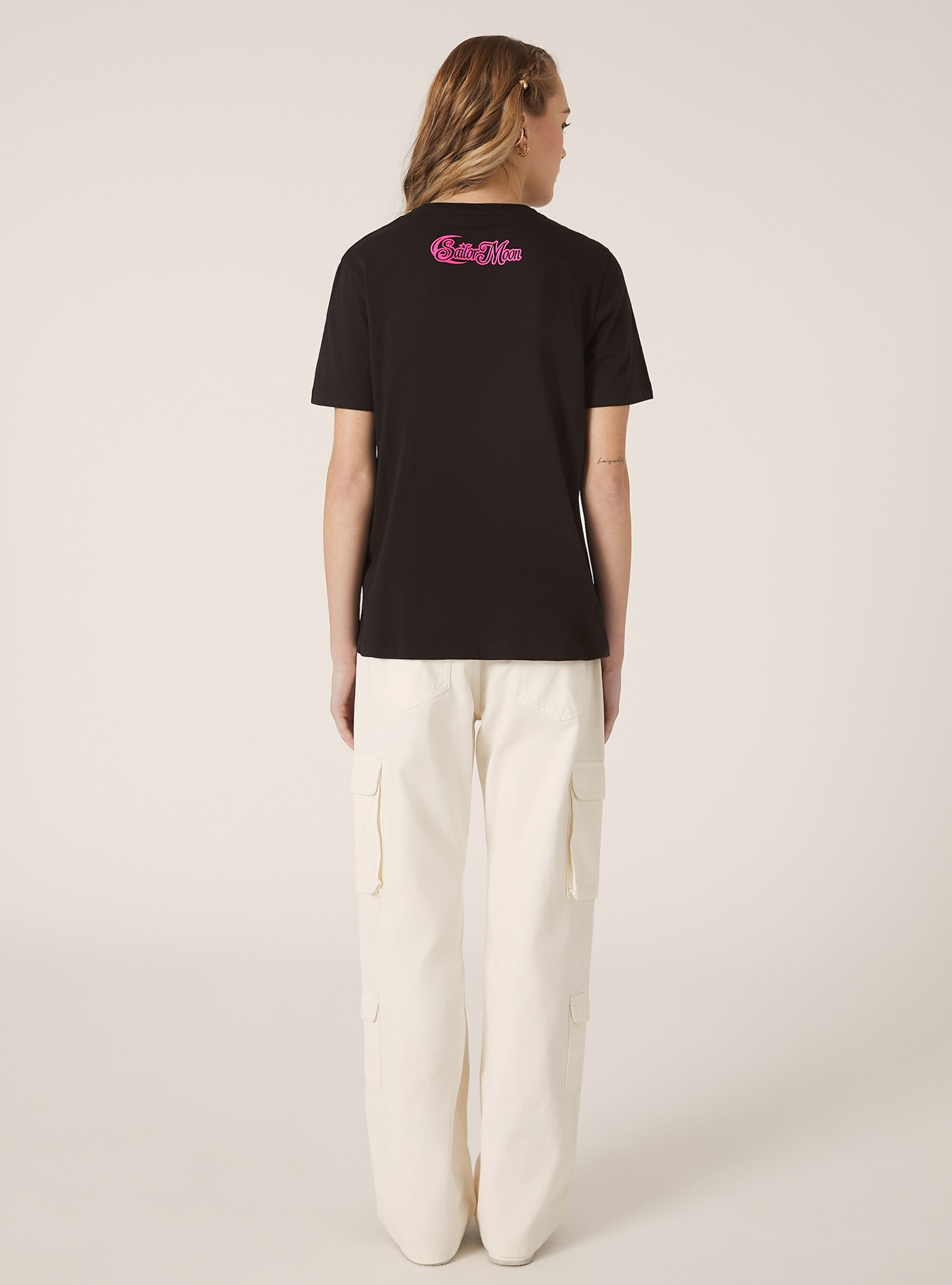 Sailor-Moon-T-Shirt / Alcott, BK1 BLACK