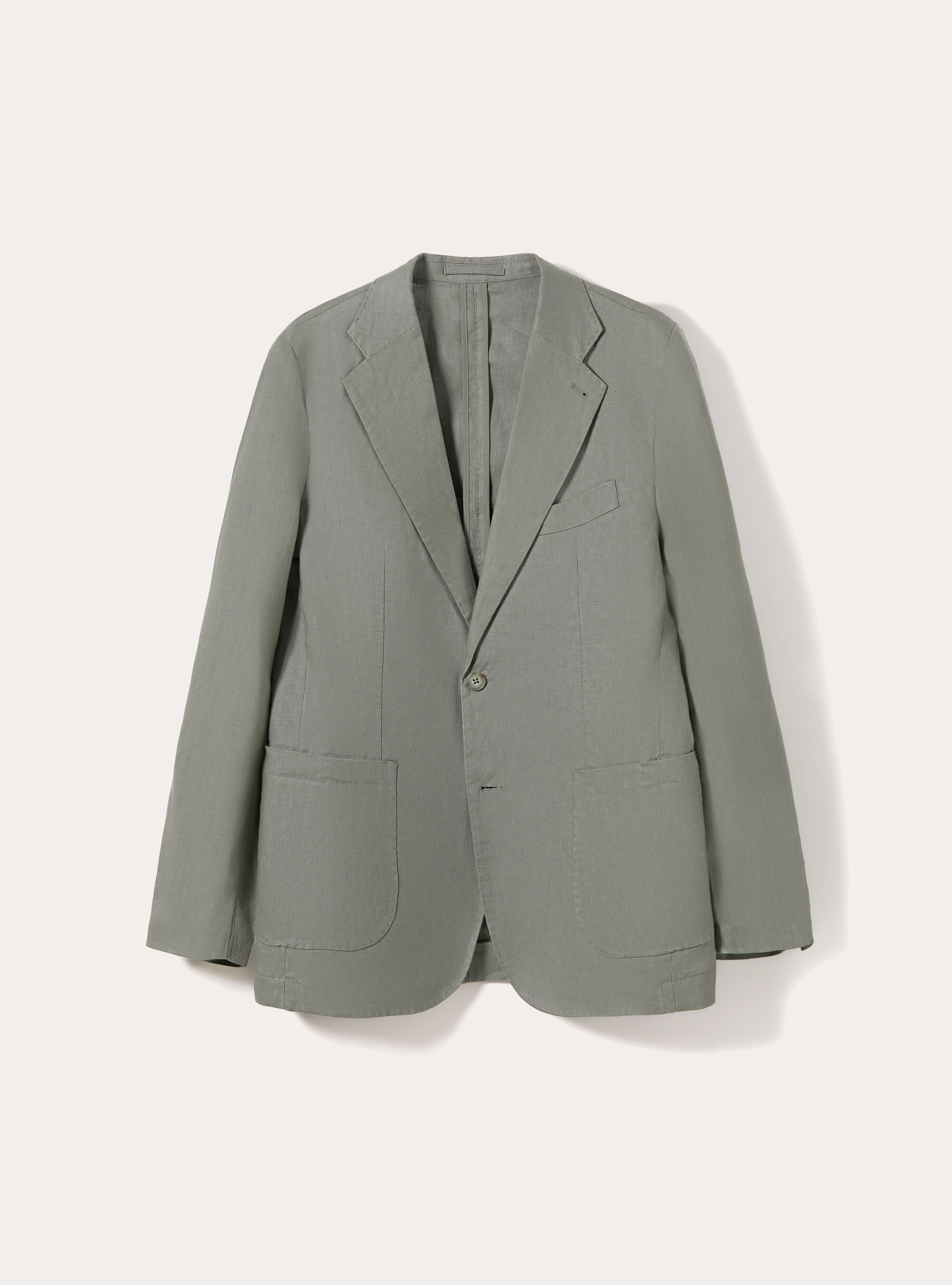 Giacca in lino monopetto, KY2 KAKY MEDIUM