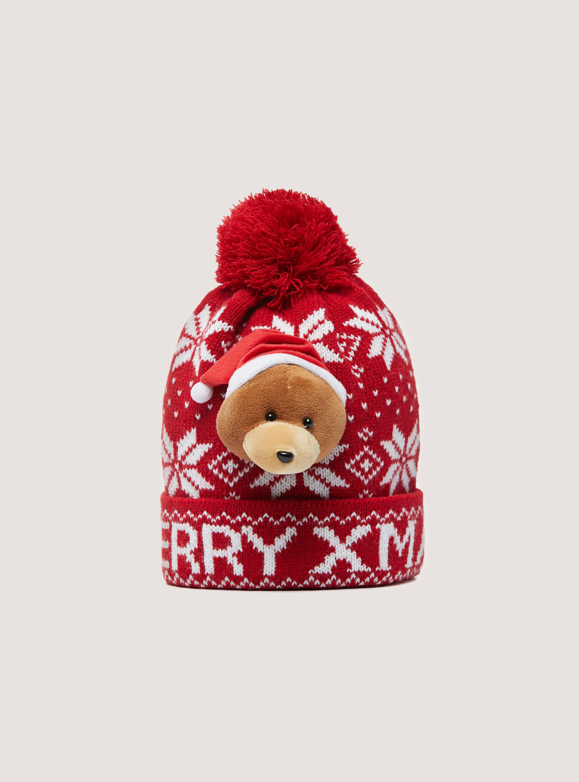 Christmas Family Collection hat with pom-pom, RIO DE JANEIRO