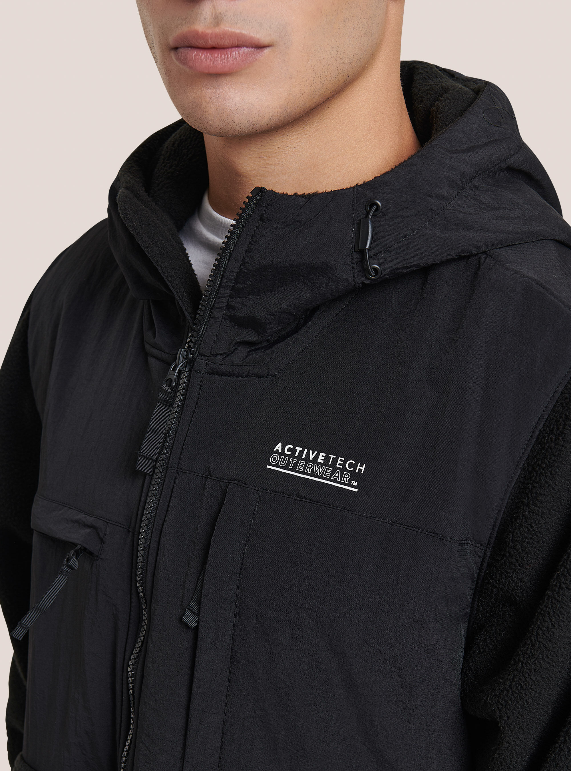 fleece anorak jackets