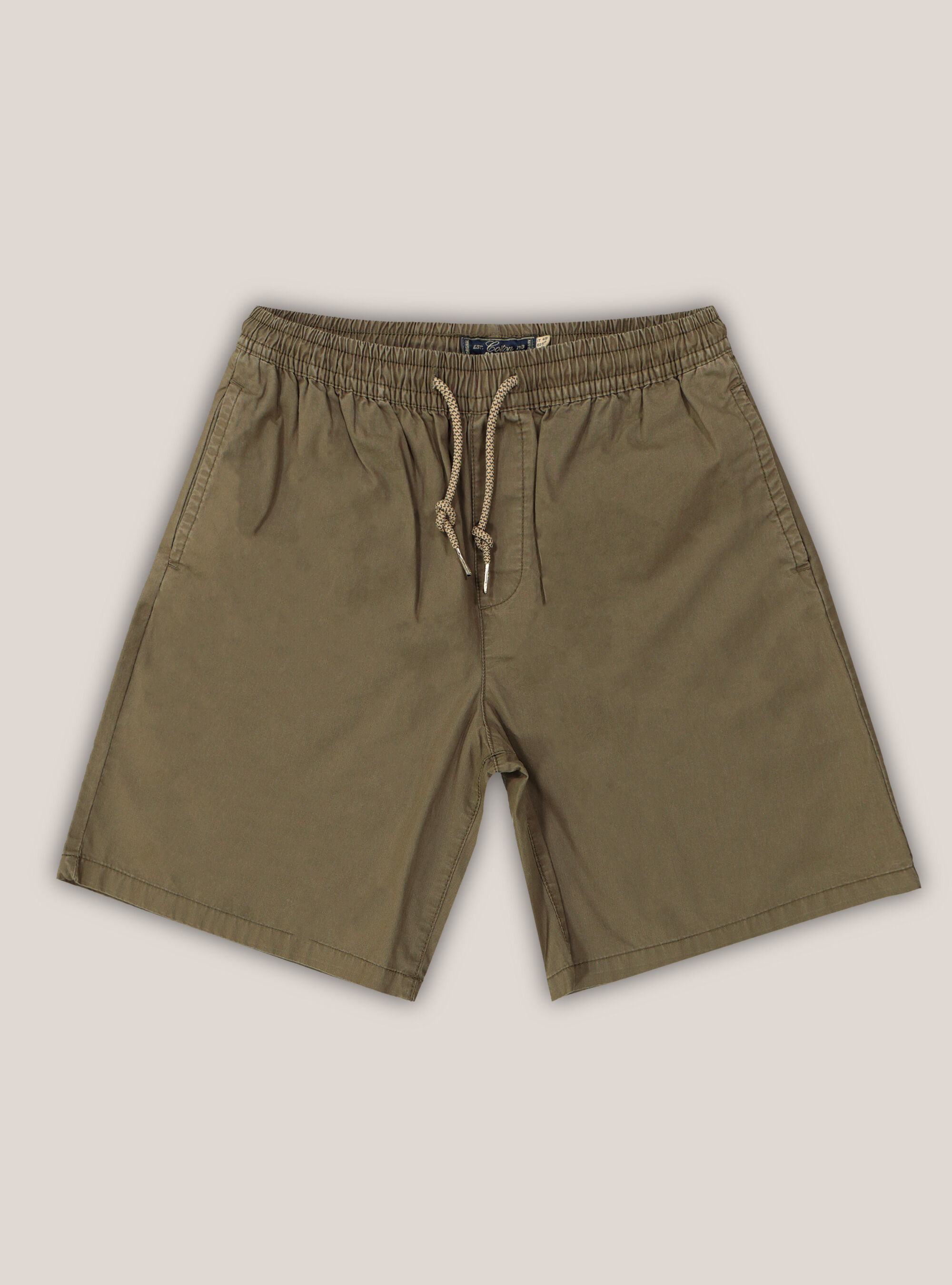 Bermudas de algod n con cord n