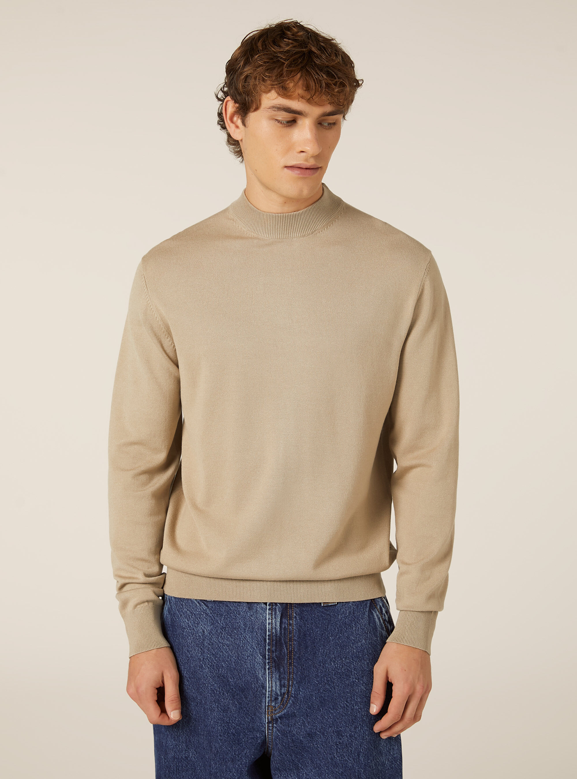 Jersey de cuello medio