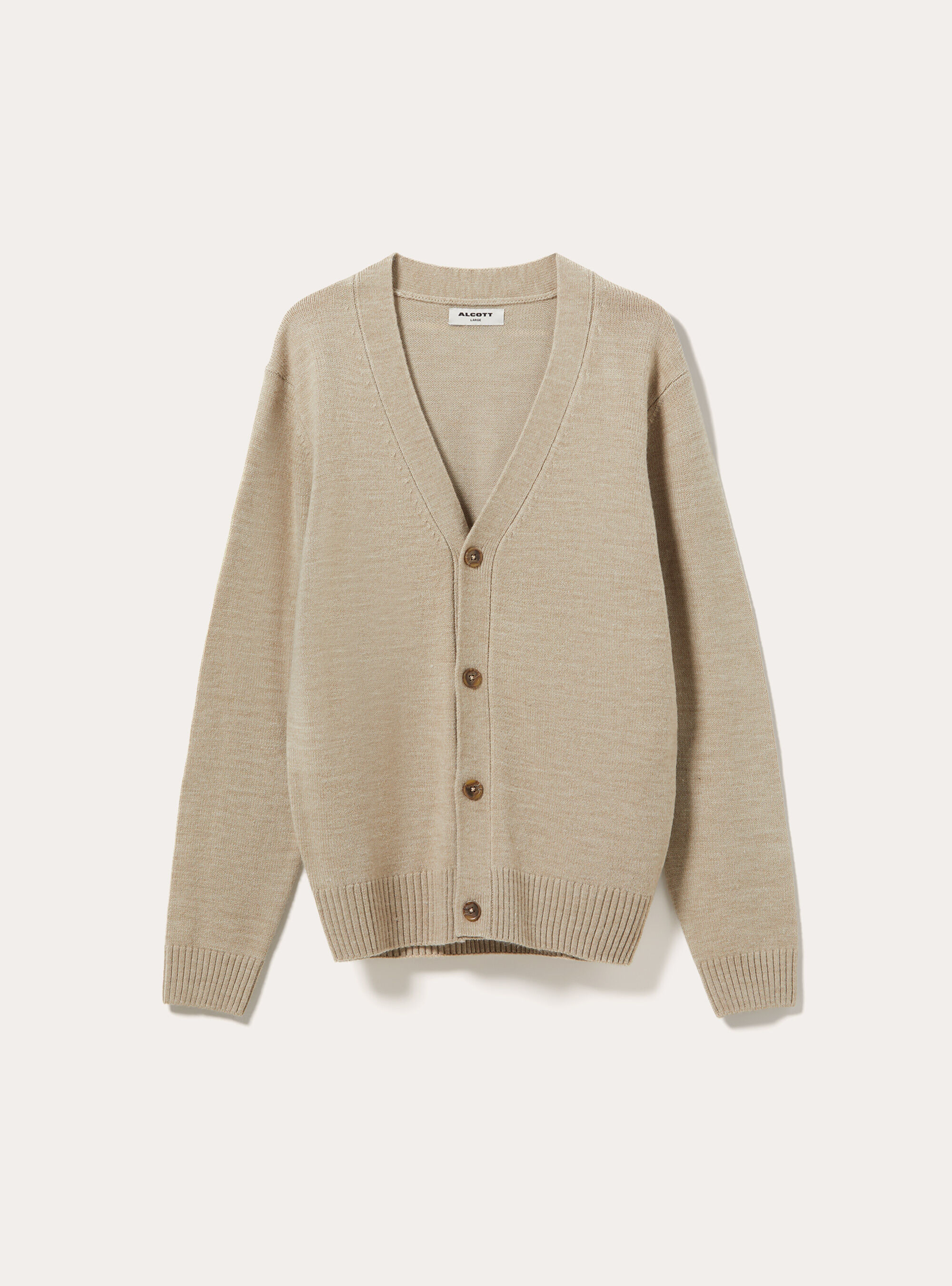 Cardigan  regular fit, BG2 BEIGE MEDIUM