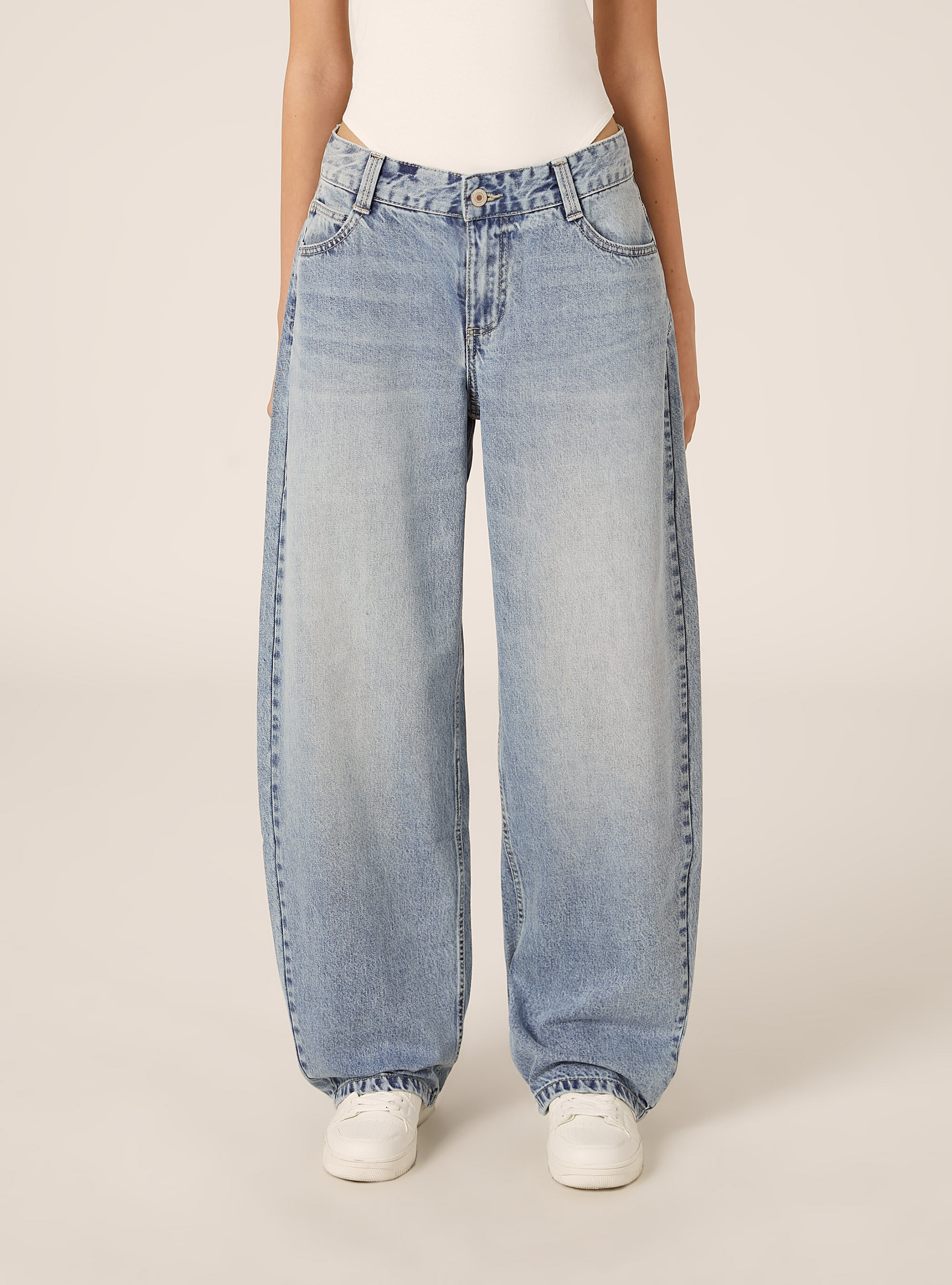 Jeans baggy barrel