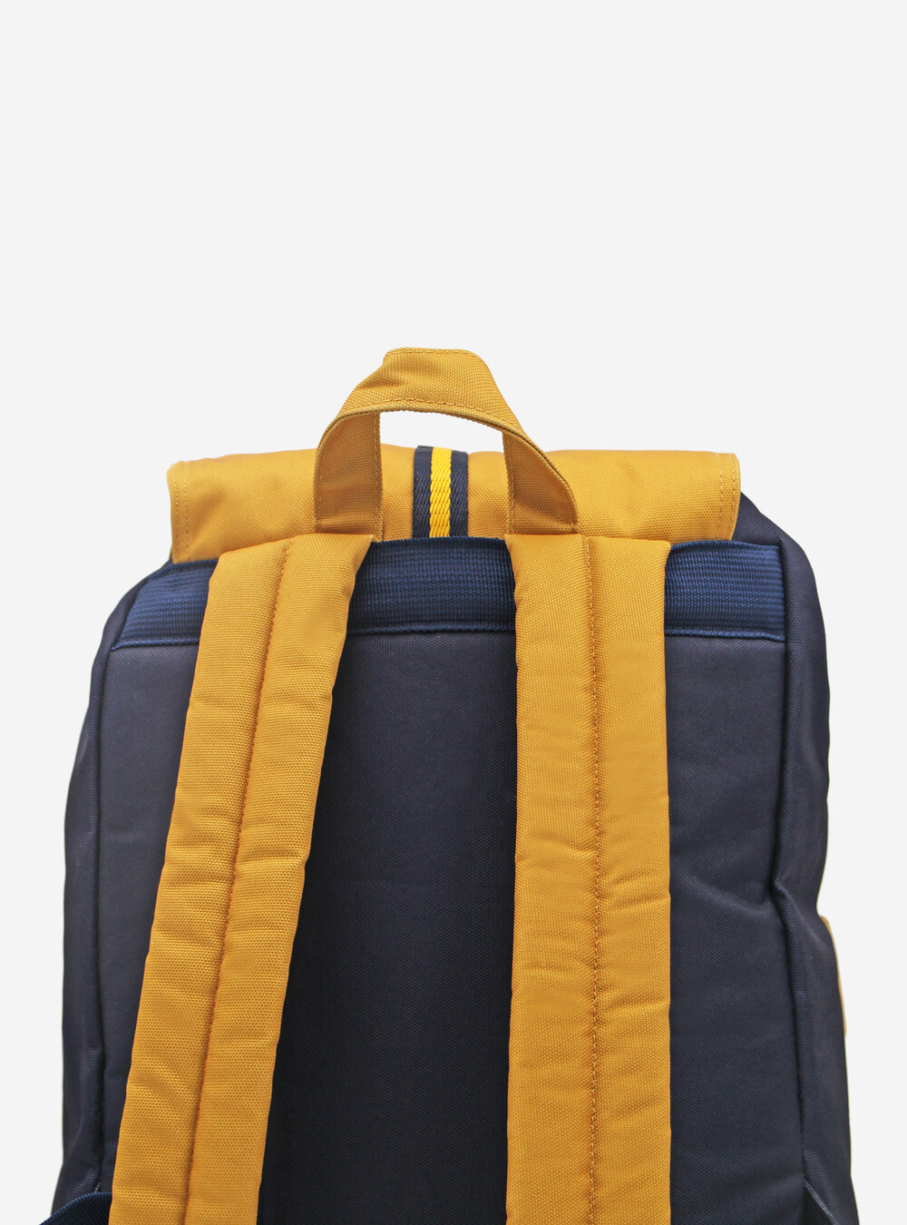 Backpack with pockets and closures in faux leather Backpack with pockets and closures in faux leather