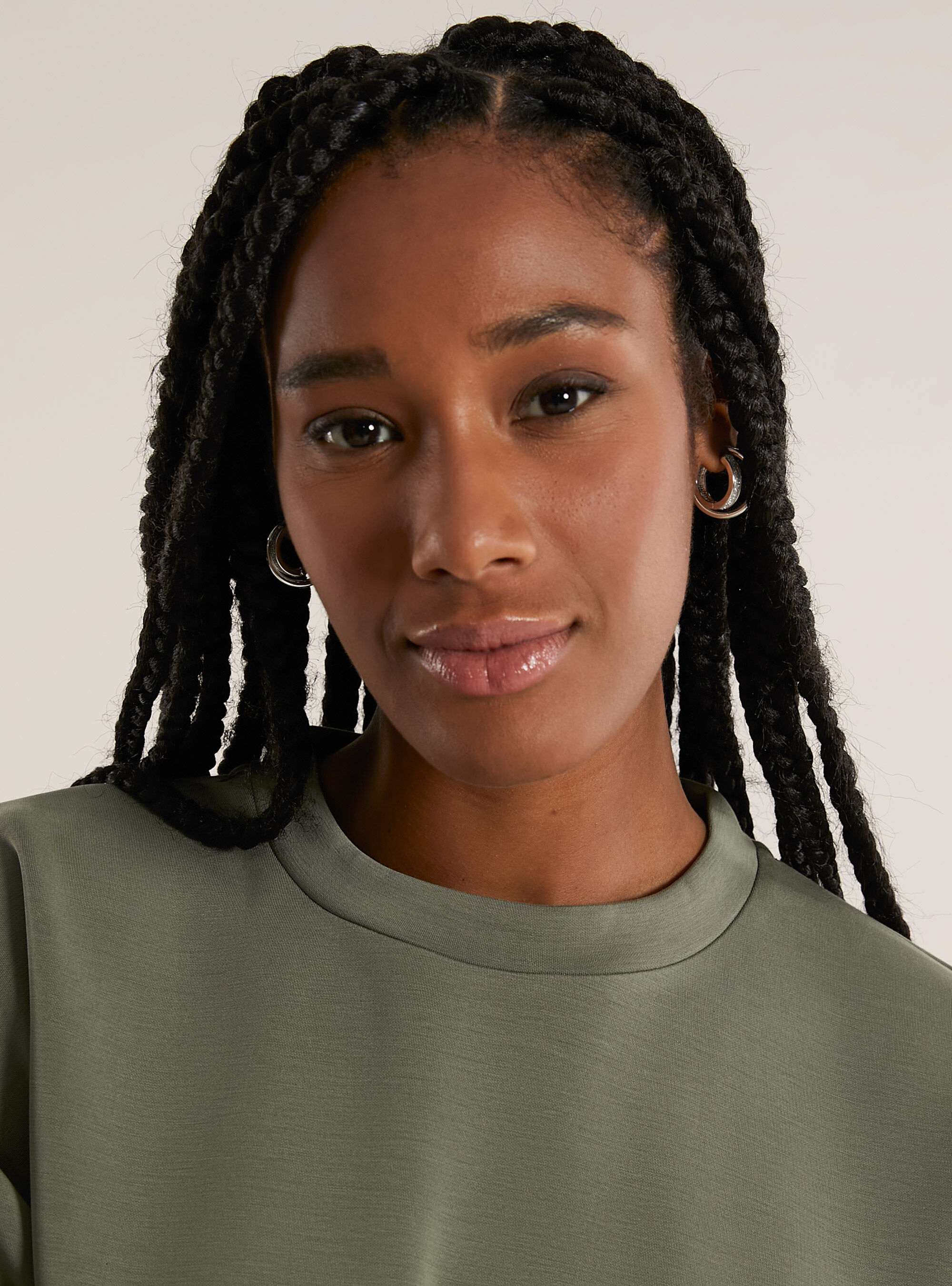 Sudadera corta de suave escafandra aut&oacute;noma, KY2 KAKY MEDIUM