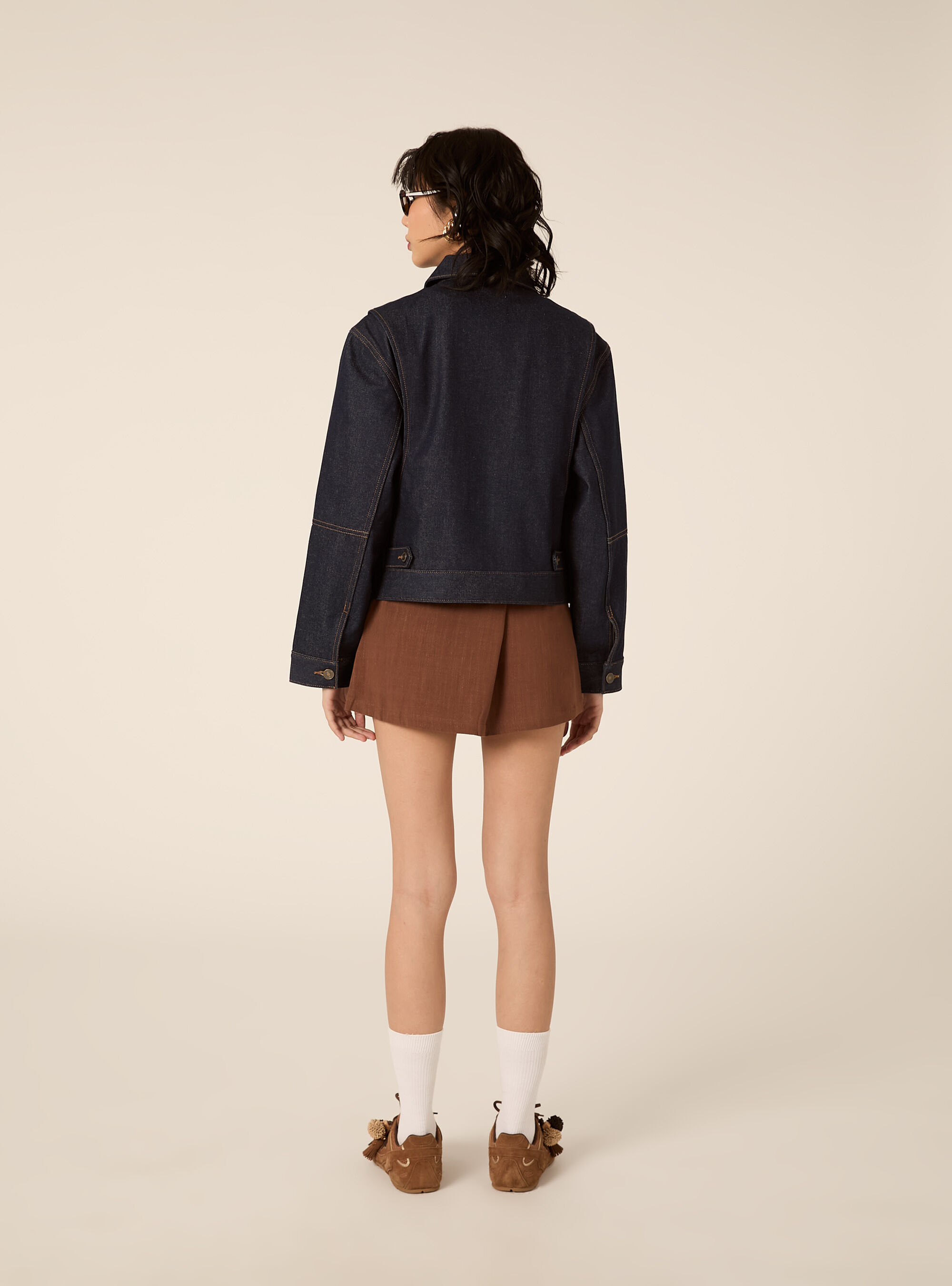 Jeansjacke, D003 MEDIUM BLUE