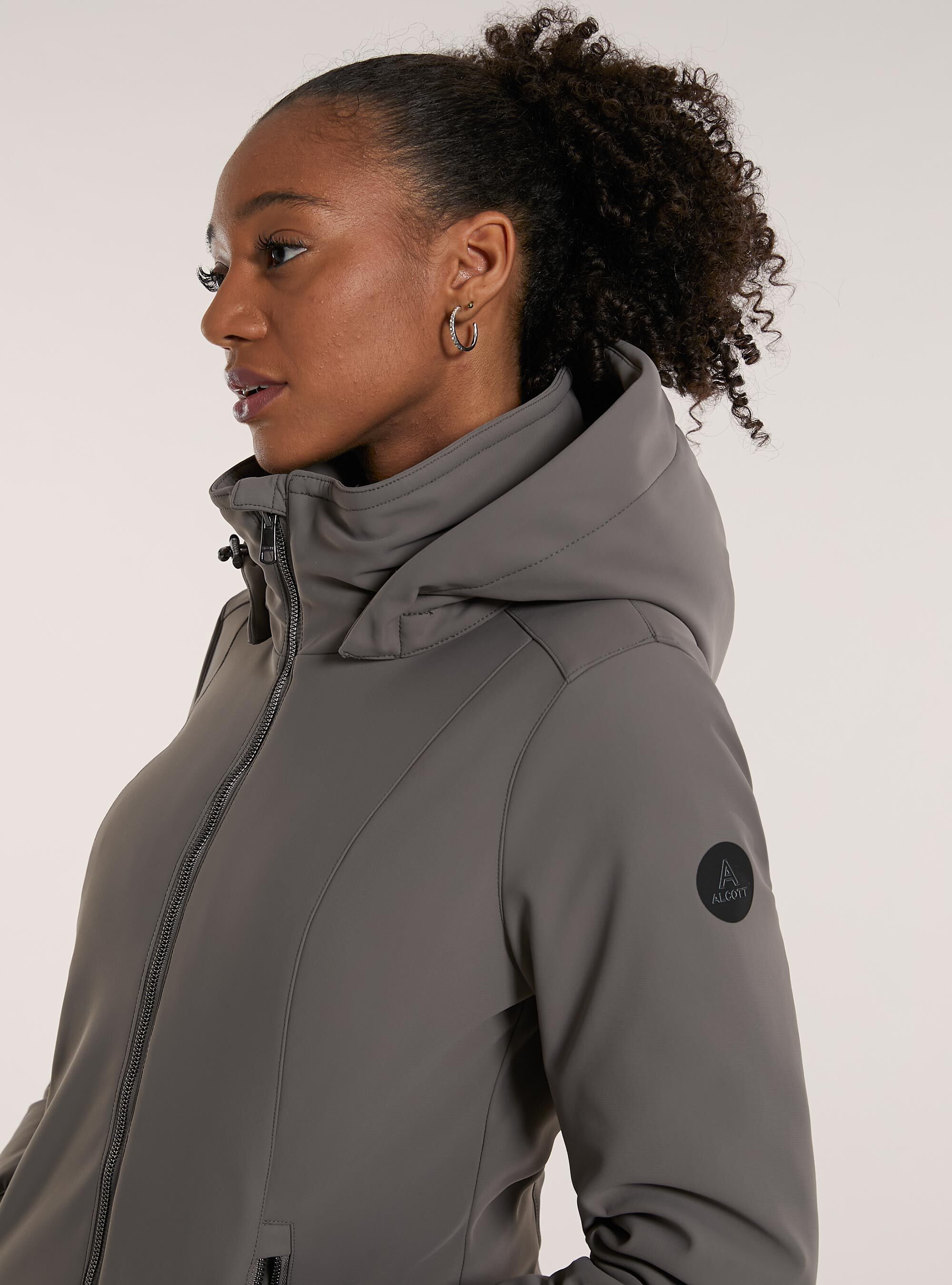 Giubbotto tecnico con imbottitura riciclata, BR3 BROWN LIGHT