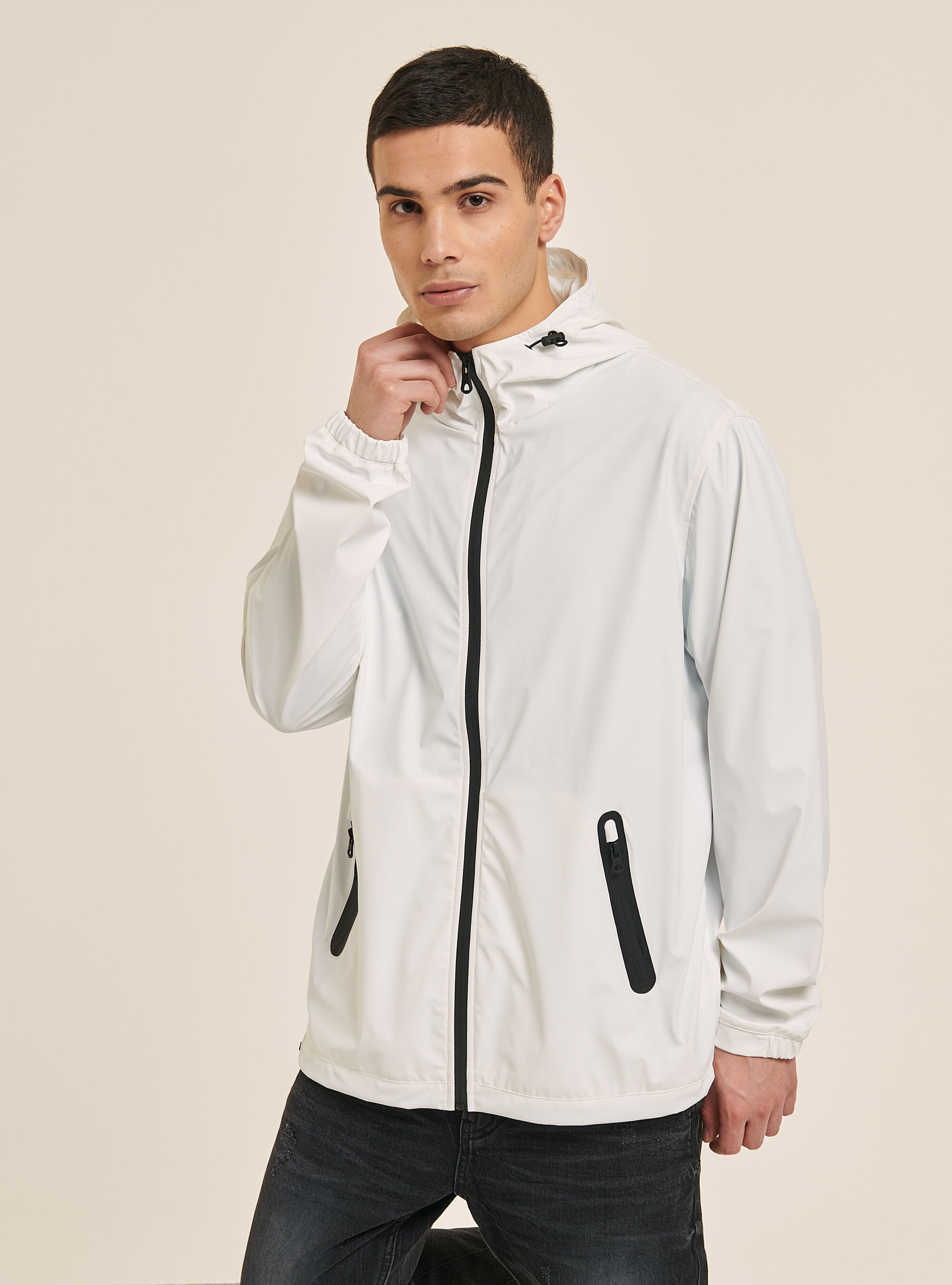 lightweight hooded fleece