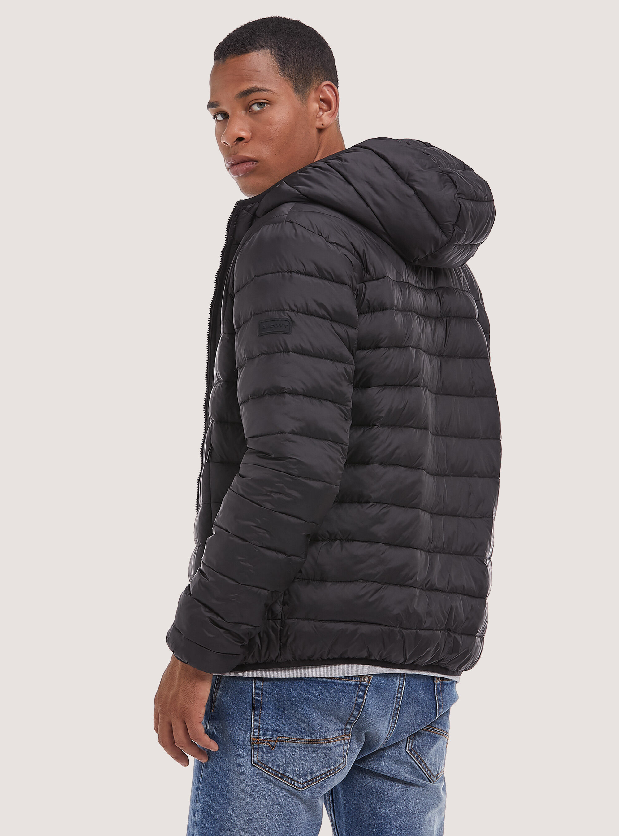 ジャケット・アウター argue COTTON NYLON BALLOON FOODIE ic_fluent_arrow_enter_24_filled