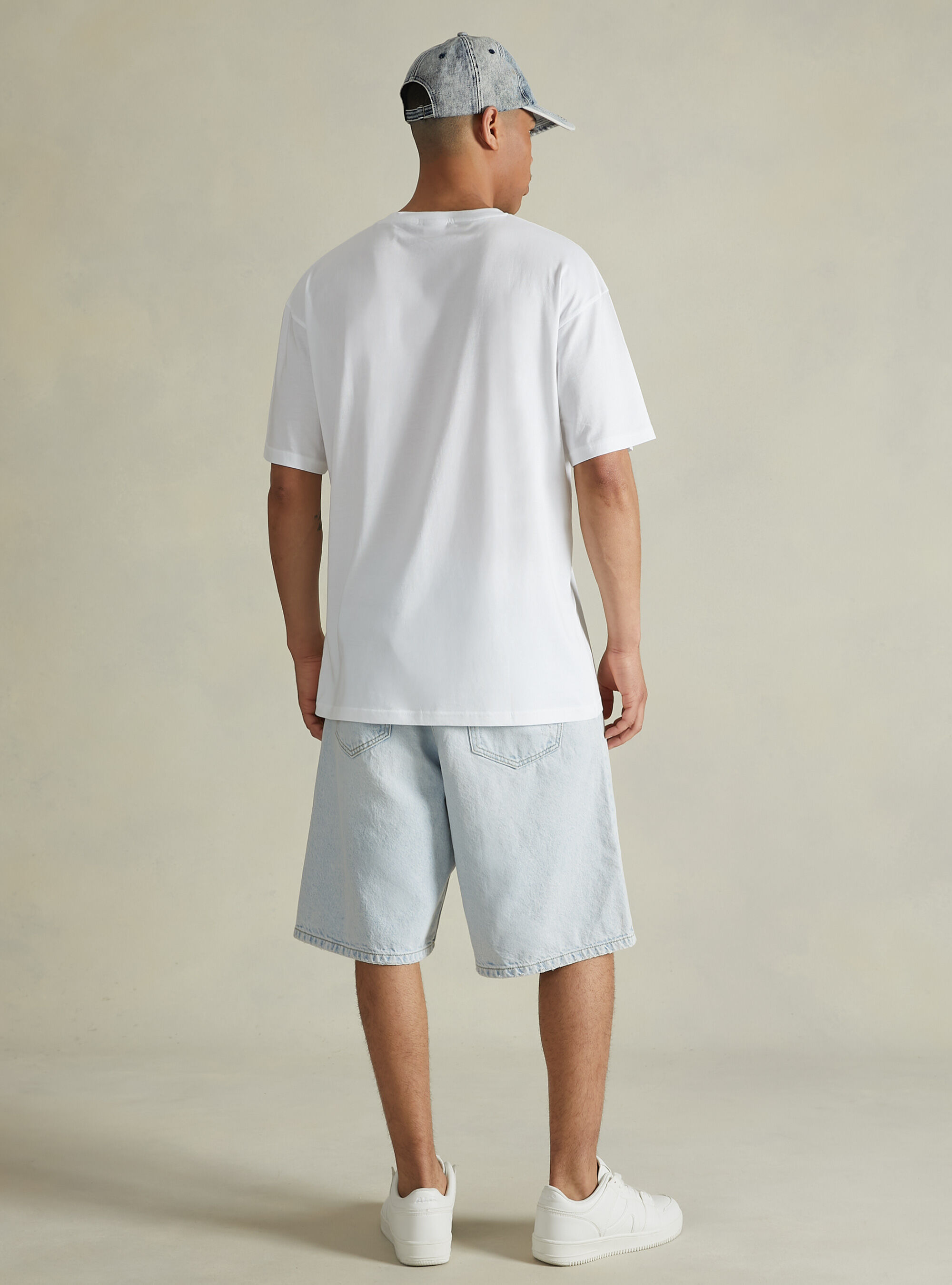 Camiseta oversize Naruto / Alcott, WH3 WHITE