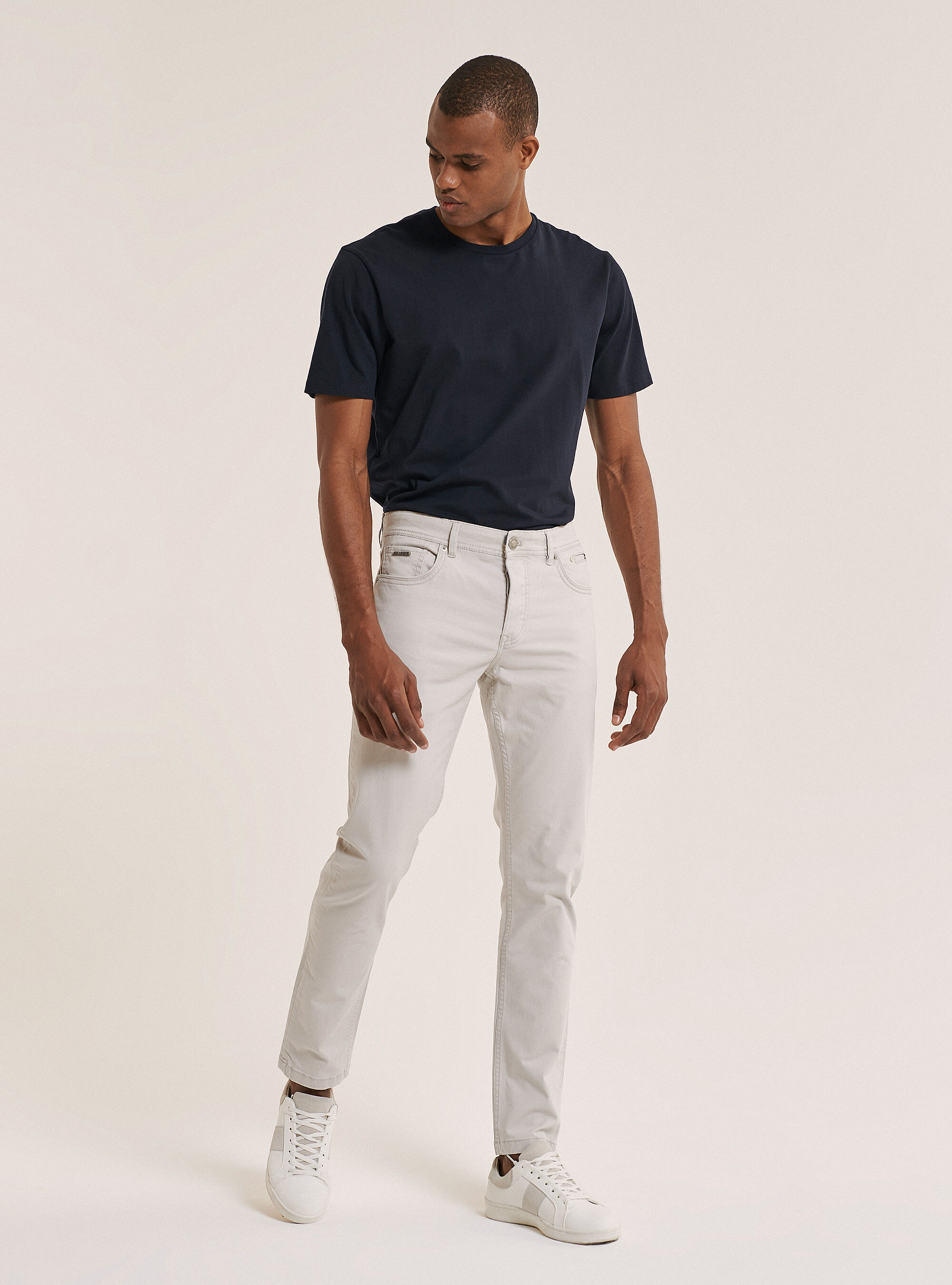 Pantaloni skinny fit in cotone riciclato | Alcott | Pantaloni Uomo