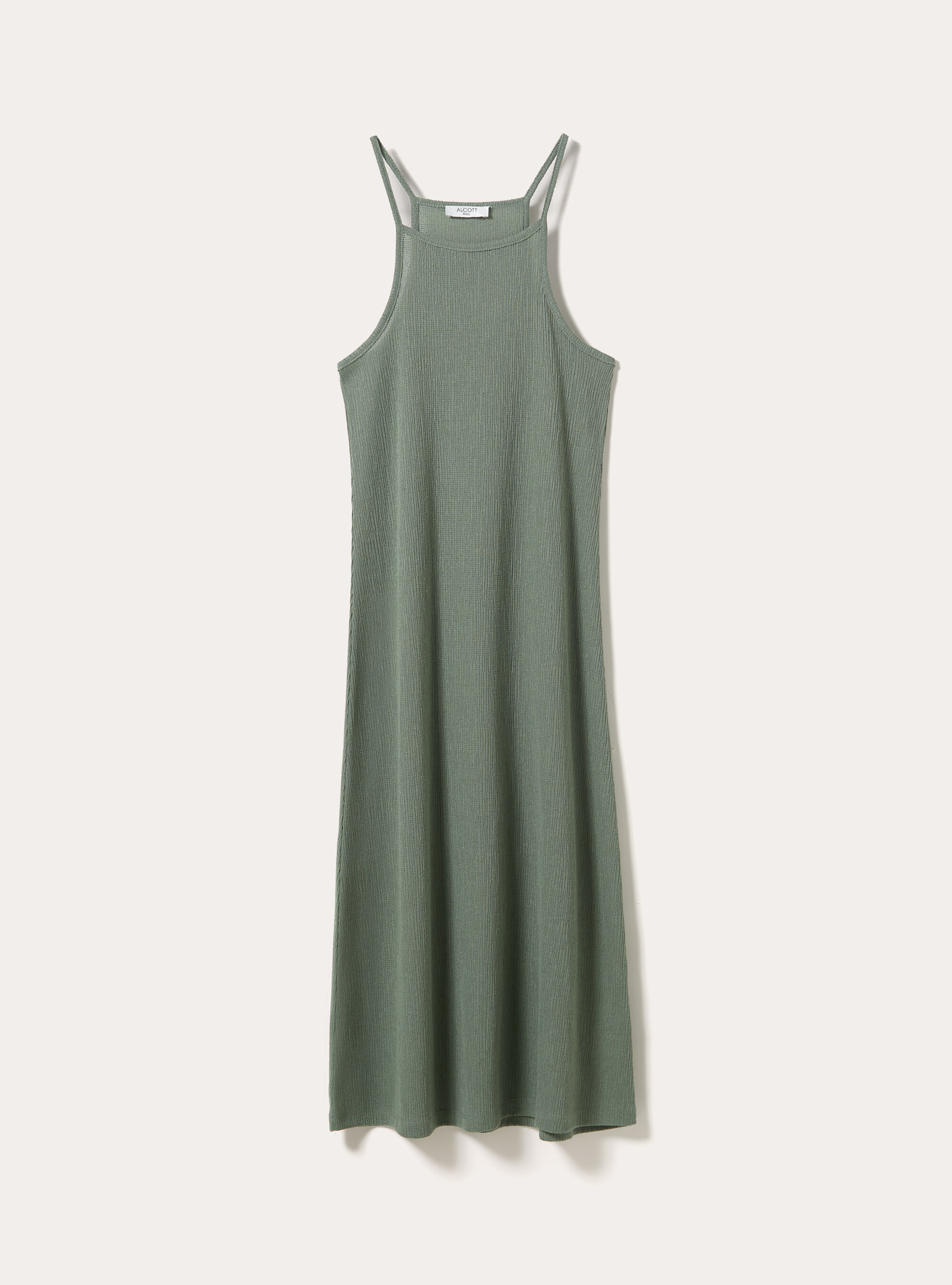 Halter Neck Midi Dress, KY2 KAKY MEDIUM