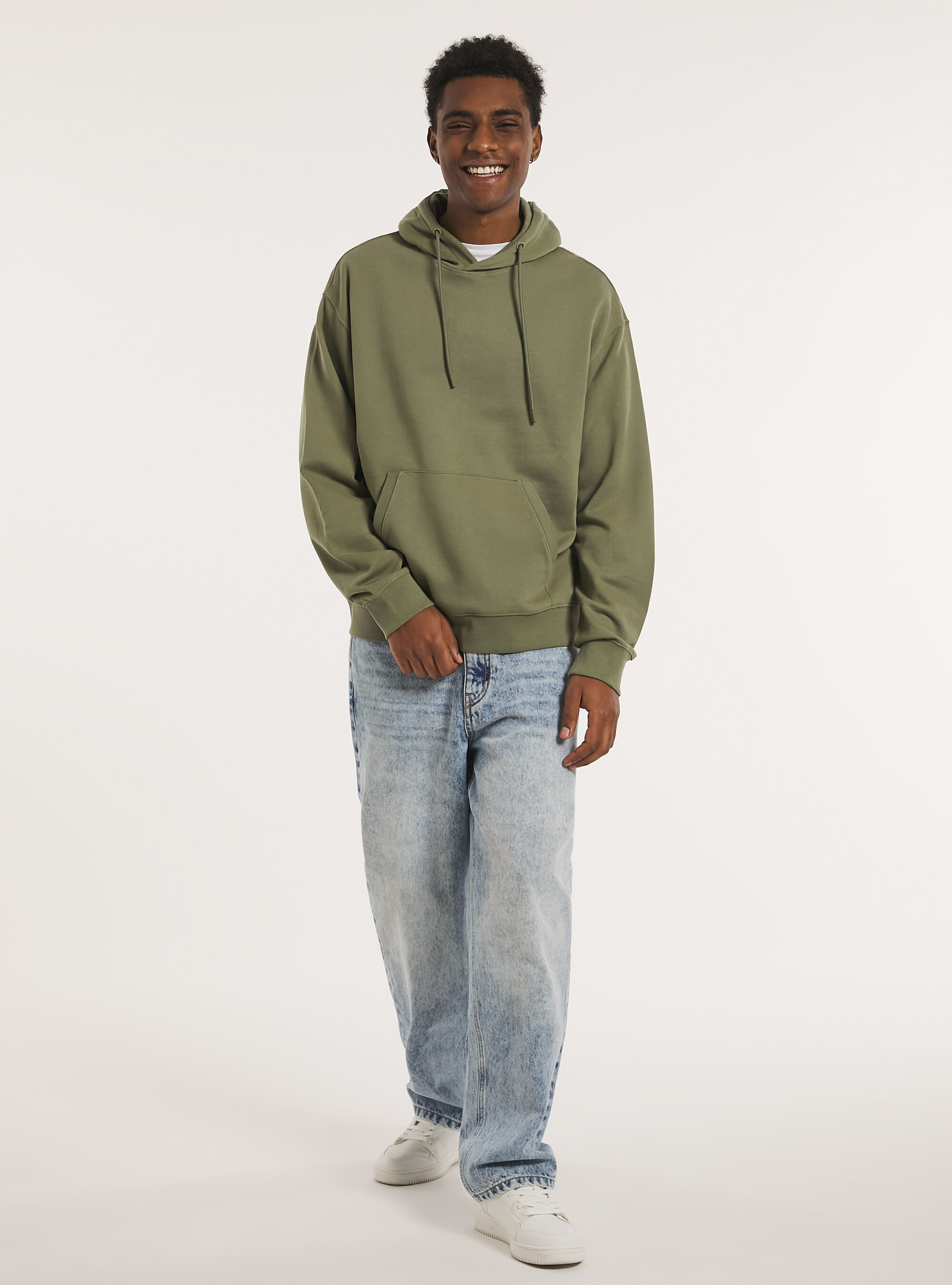 Sweatshirt with hood and pouch pocket Alcott Men s Sweatshirts