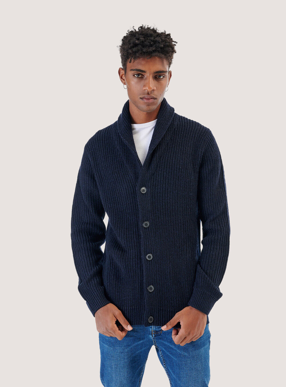 Wool blend clearance cardigan
