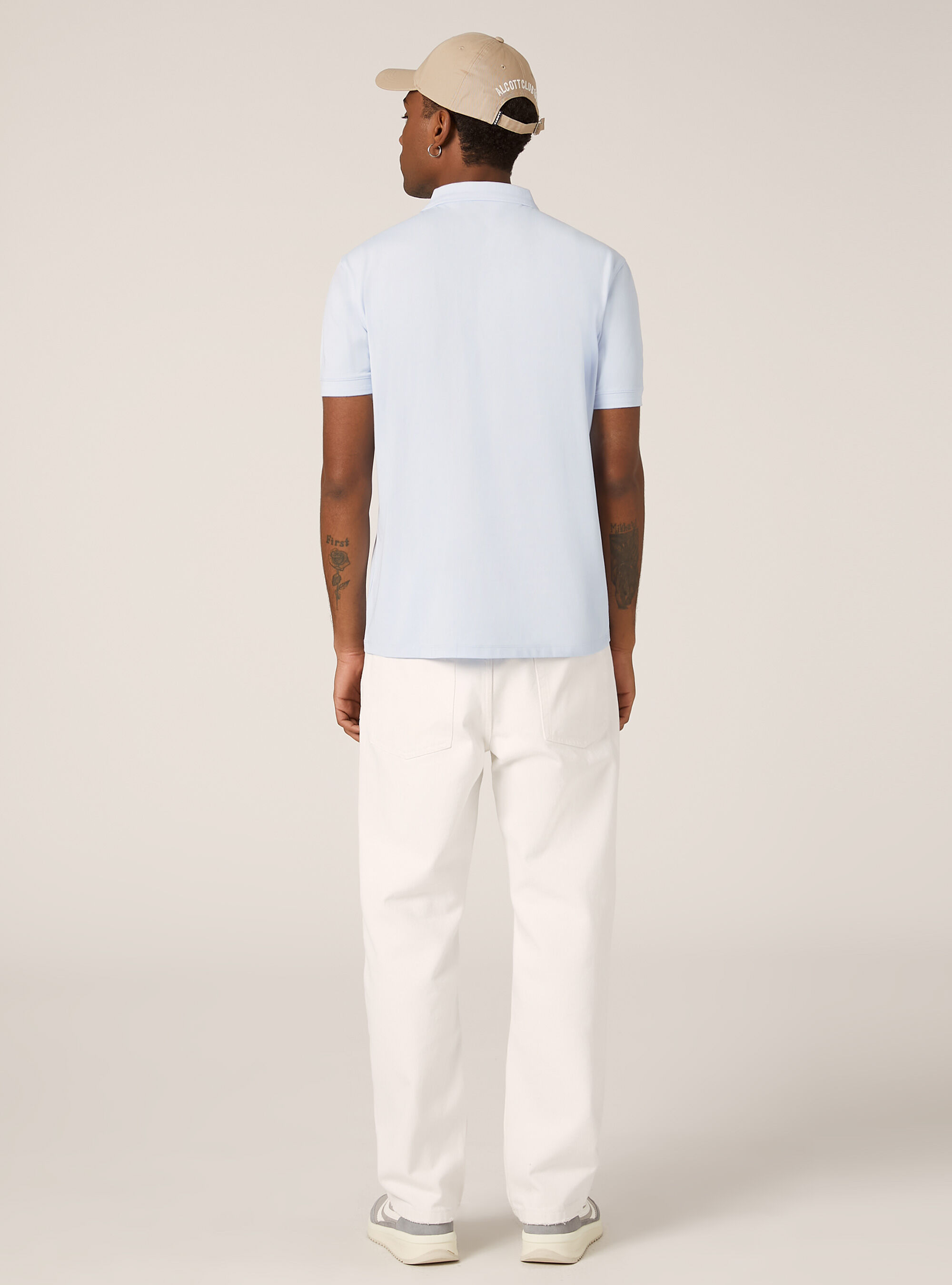 Polo in piquet aires performante  regular fit, AZ3 AZURE LIGHT