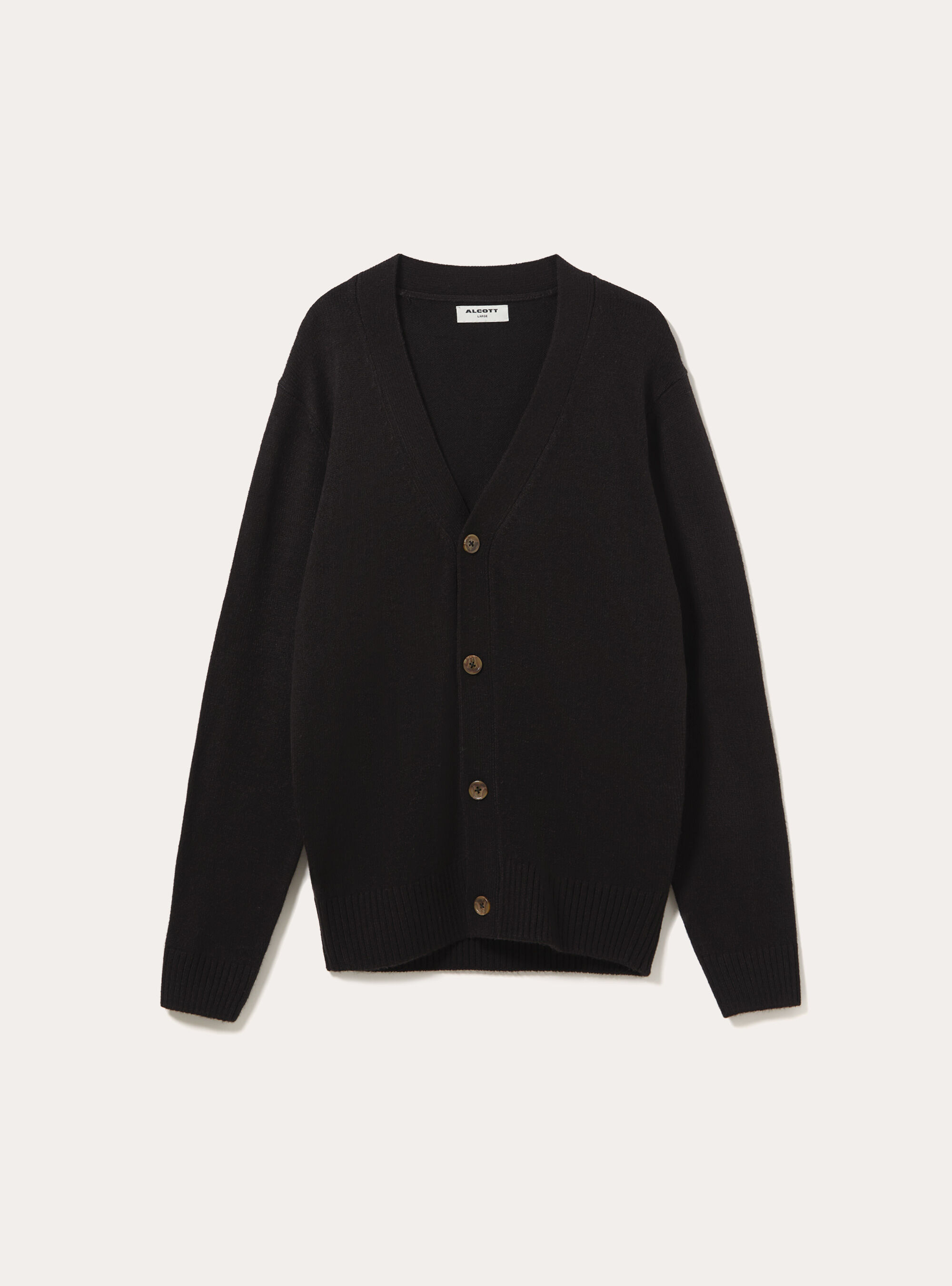 Cardigan  regular fit, BK1 BLACK