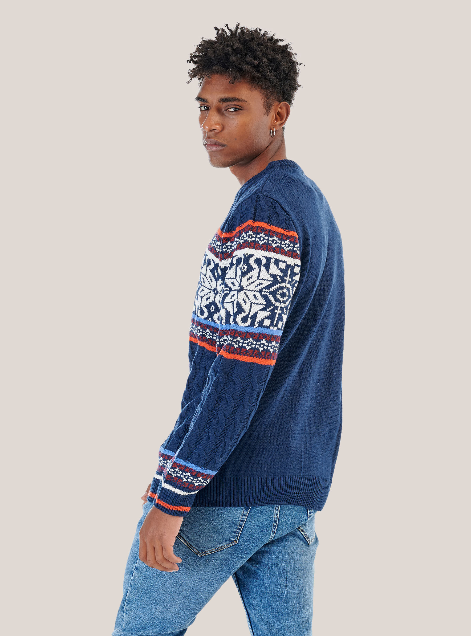 Pull avec imprimé outlet