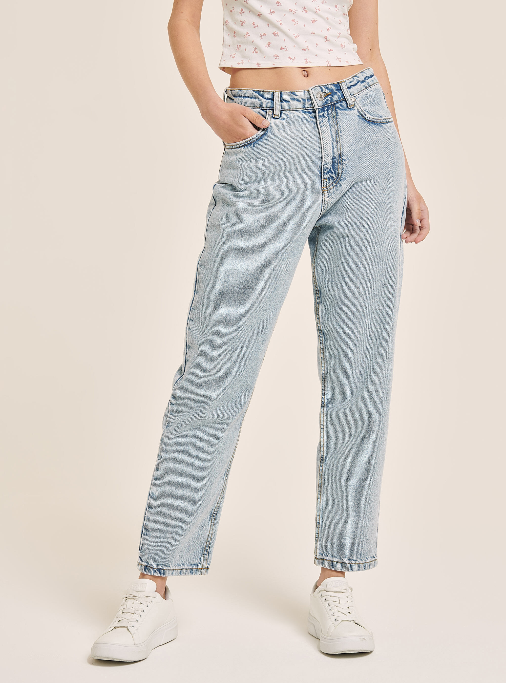 Cotton mom fit jeans | Alcott | Jeans Uomo