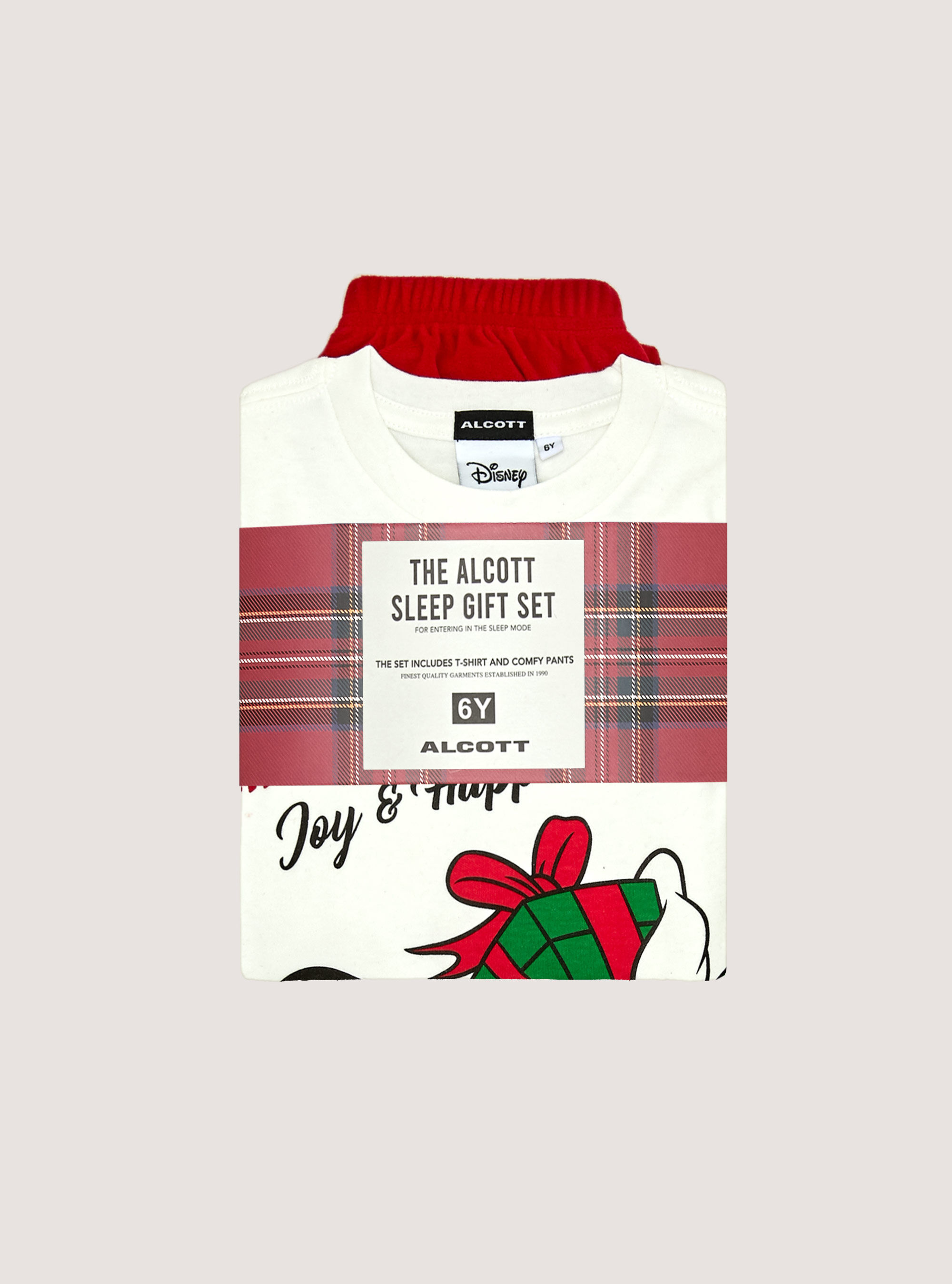 Pijama Disney Christmas Collection, WH2 WHITE