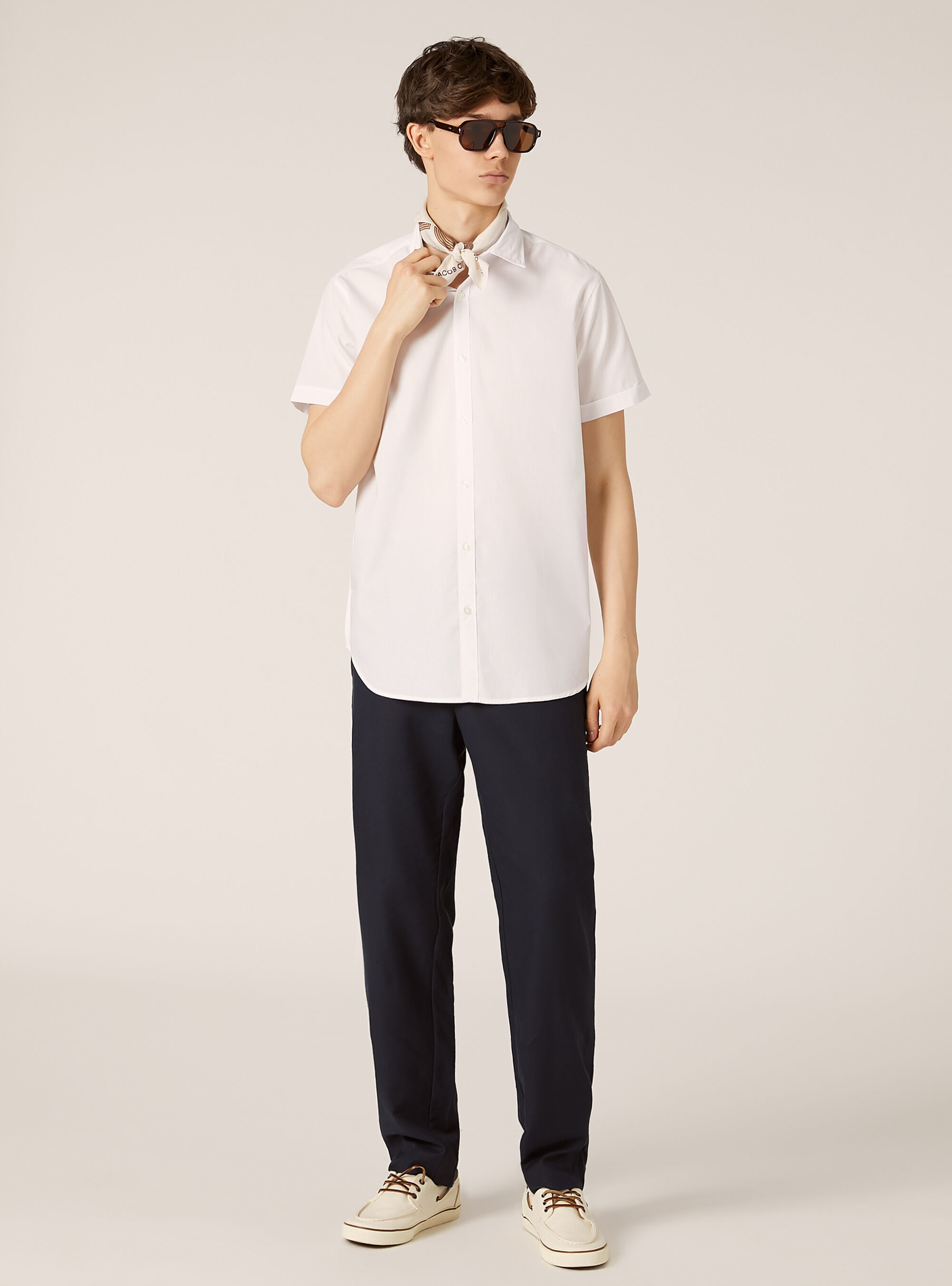 Short-sleeved shirt, WH3 WHITE