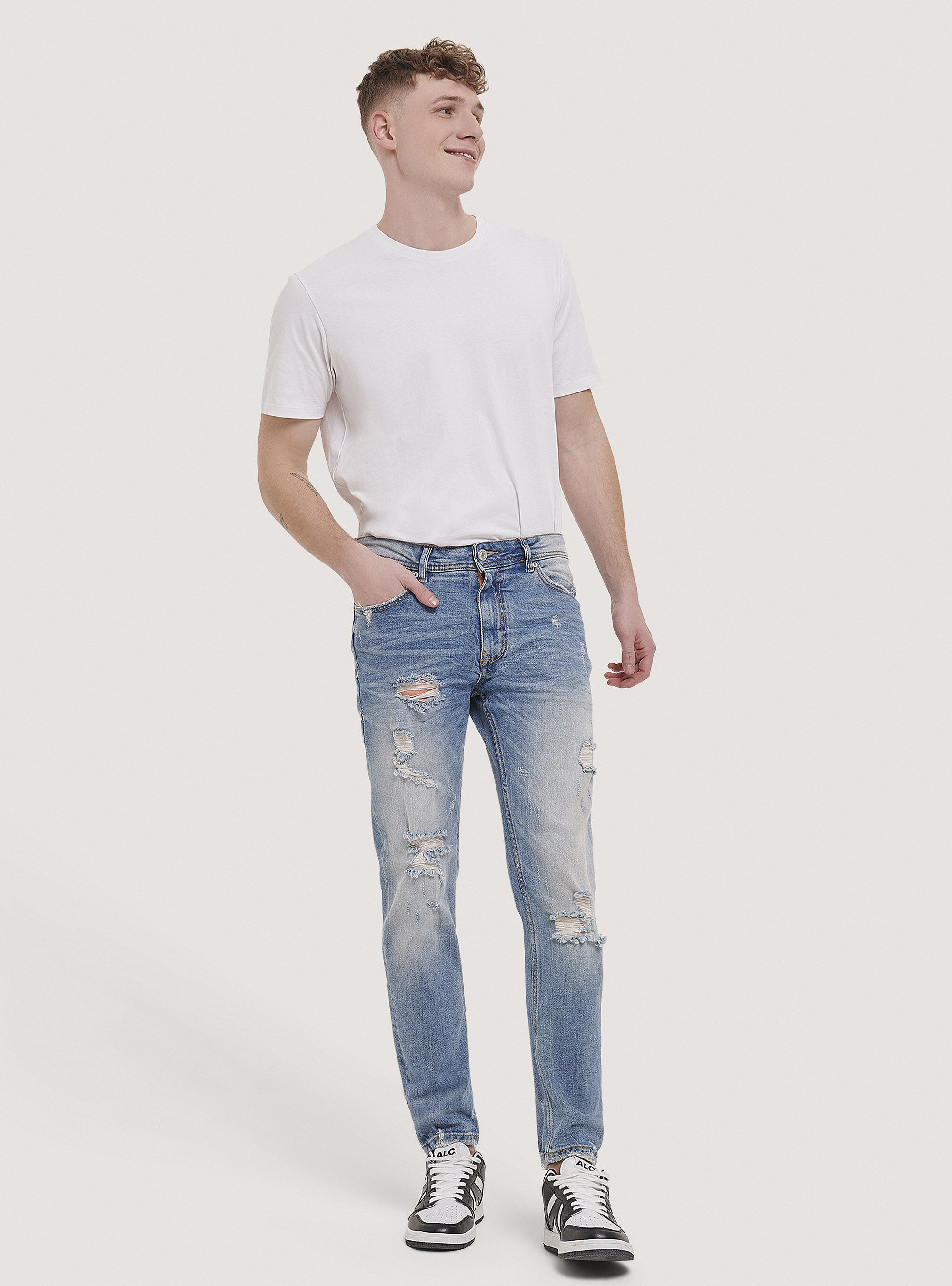 Jeans slim fit in denim stretch | Alcott | New Collection Uomo