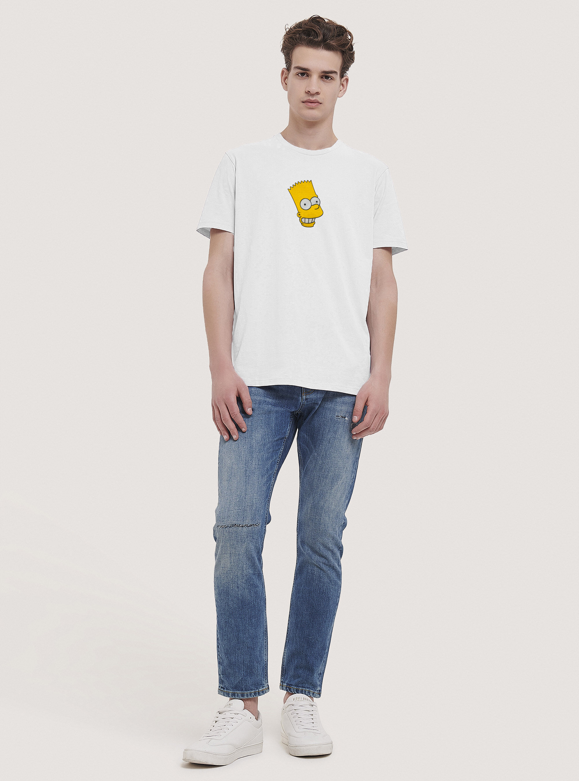 Off white sales t shirt simpson