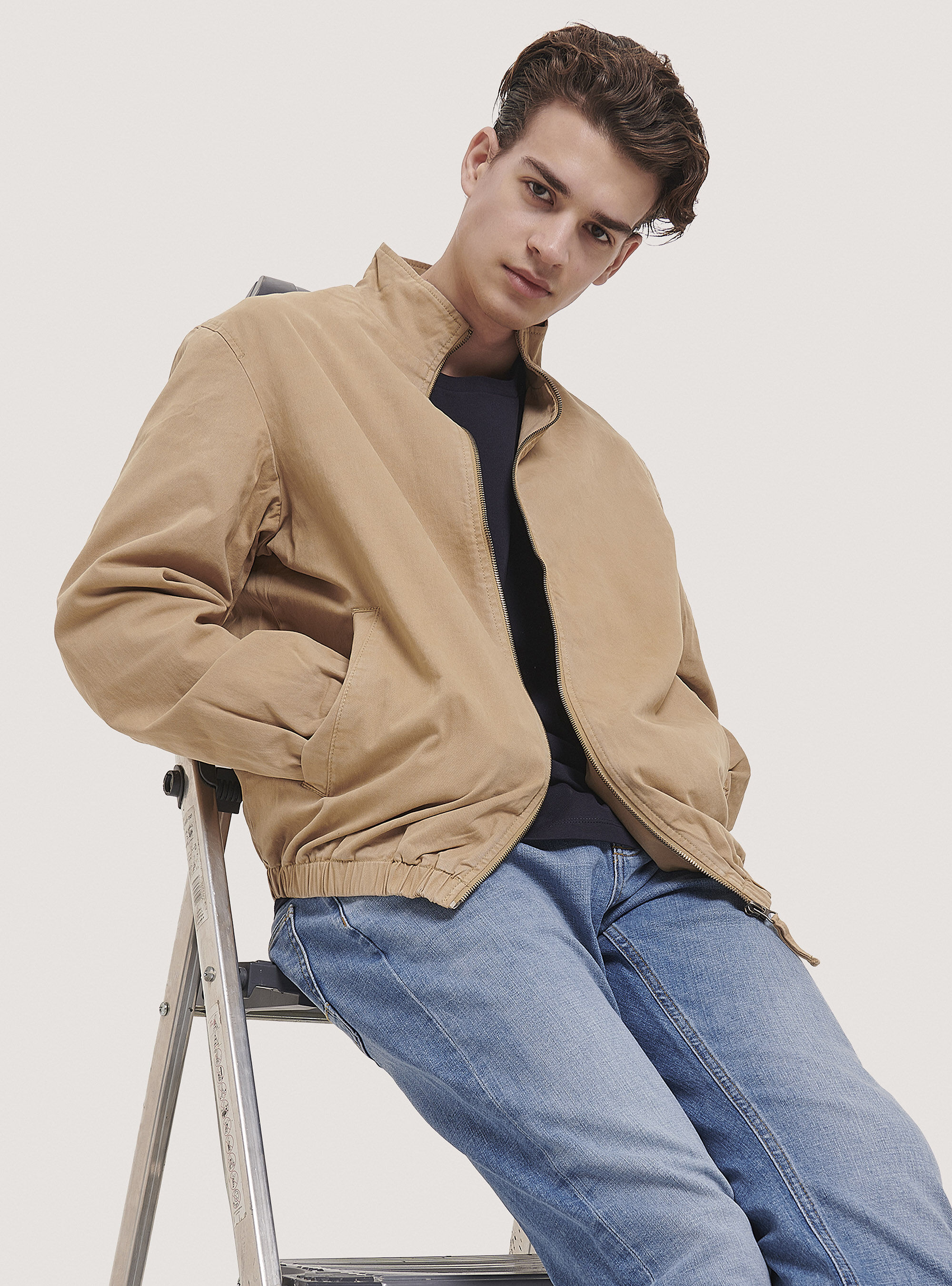 Men's cotton shop bomber jacket