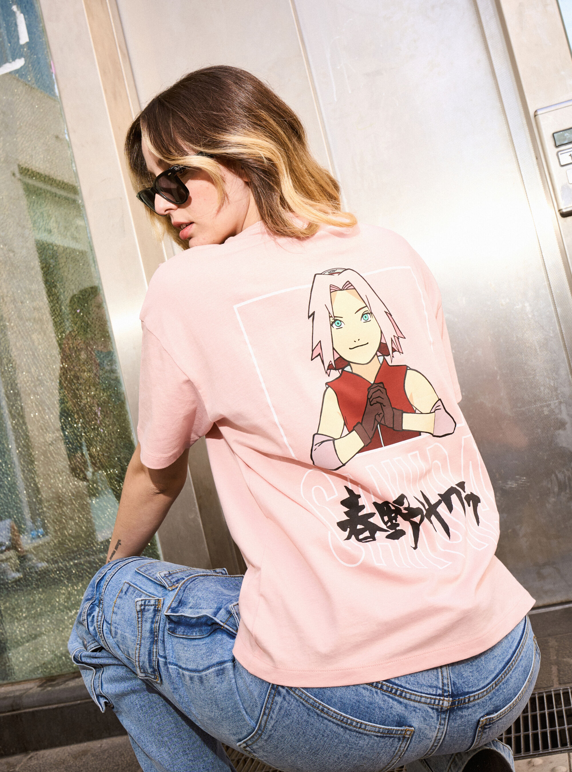 Naruto / Alcott T-shirt, PK3 PINK LIGHT