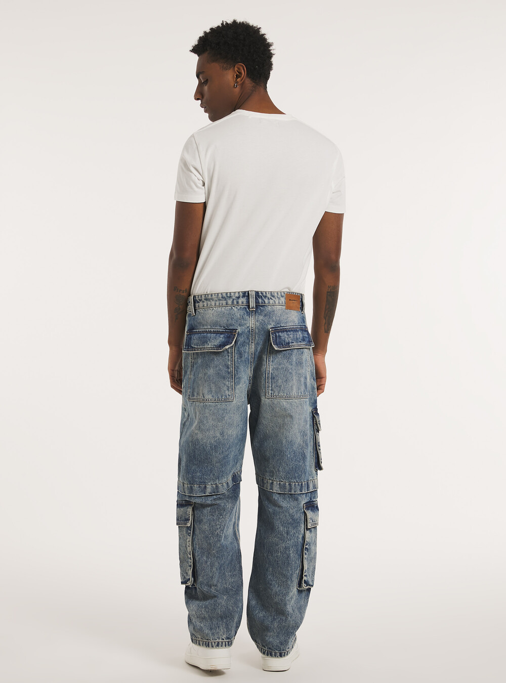 Jeans Cargo Baggy Uomo Jeans Cargo Baggy Jeans Hip Hop Uomo Baggy