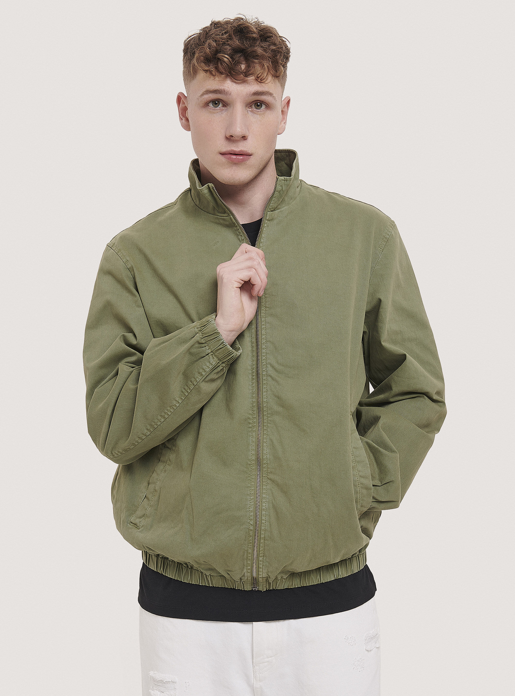 Mens deals cotton bomber