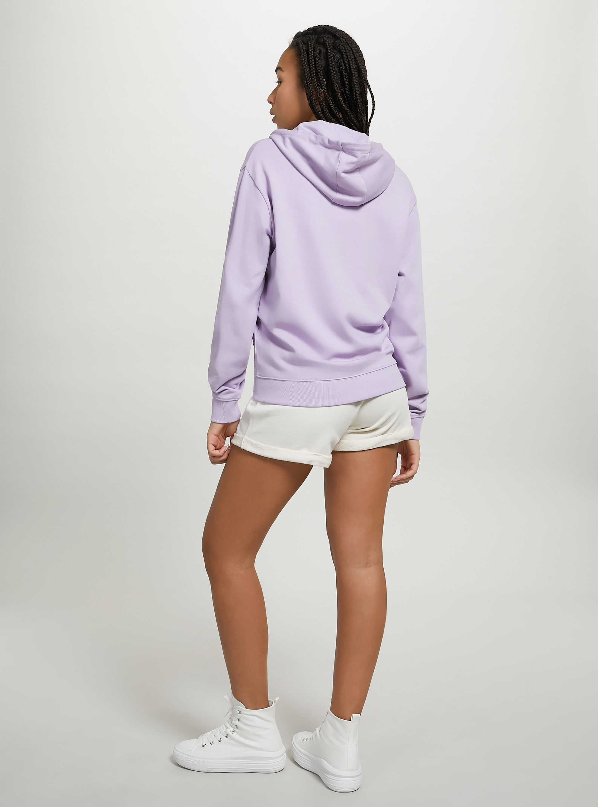 Basic cotton sweatshirt sale