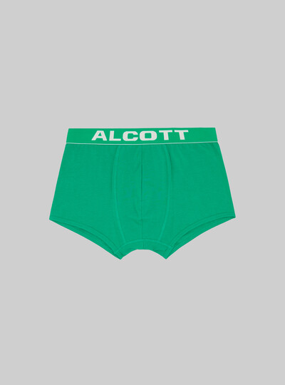 Boxer Alcott in cotone elasticizzato con logo Boxer Alcott in cotone elasticizzato con logo