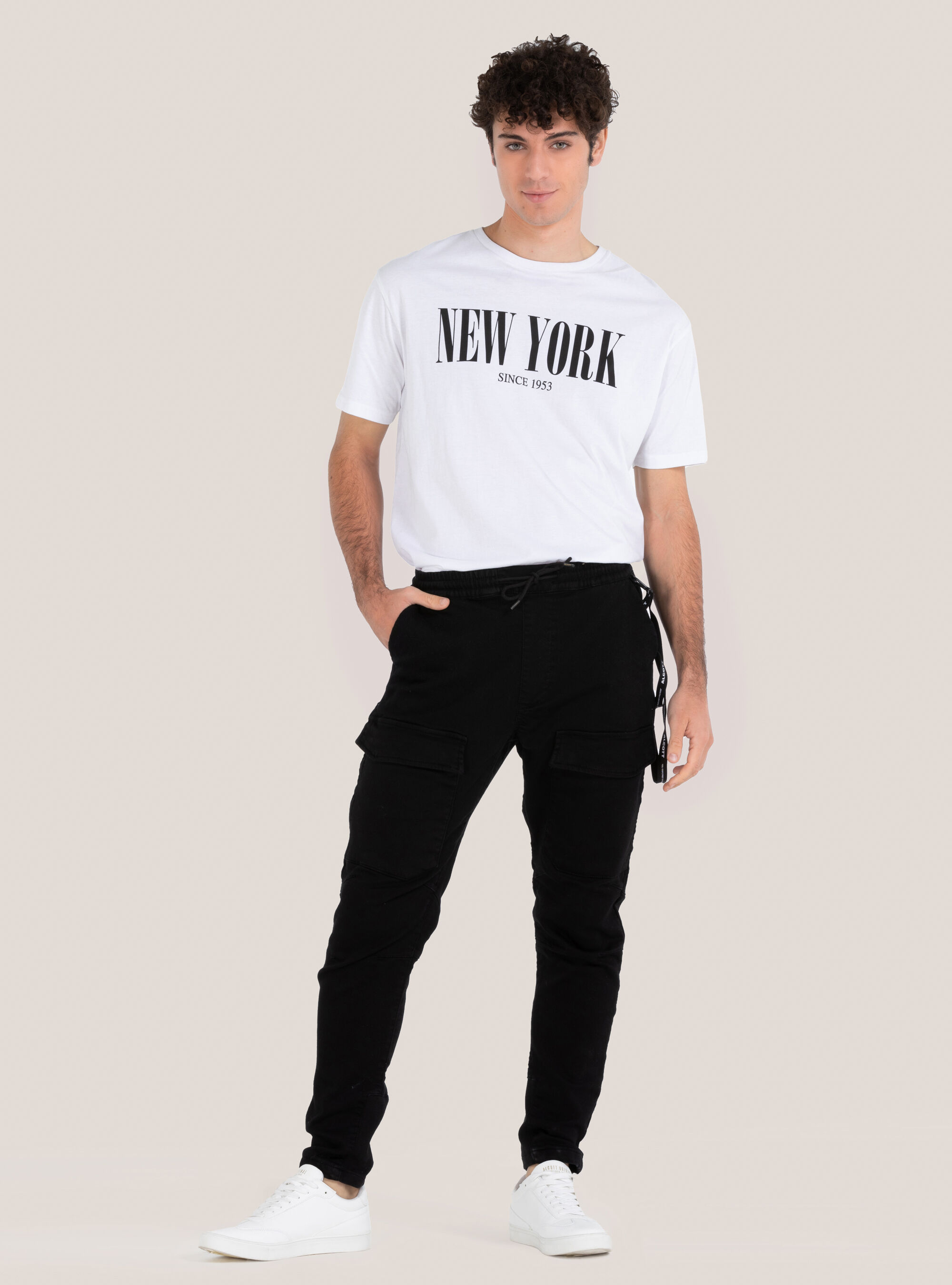 Pantaloni cargo con coulisse e tasconi | Alcott | Mid Season Sale Uomo