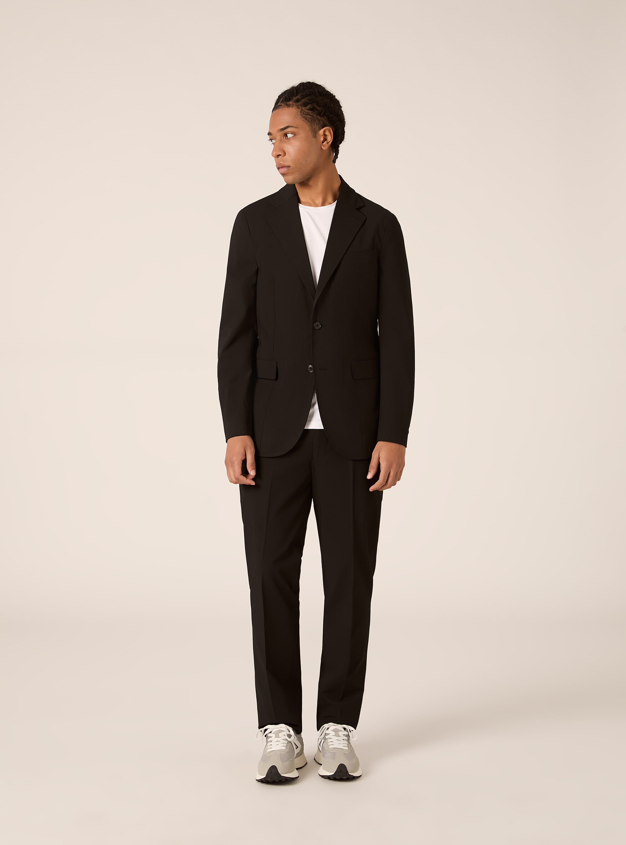 Single-breasted suit jacket