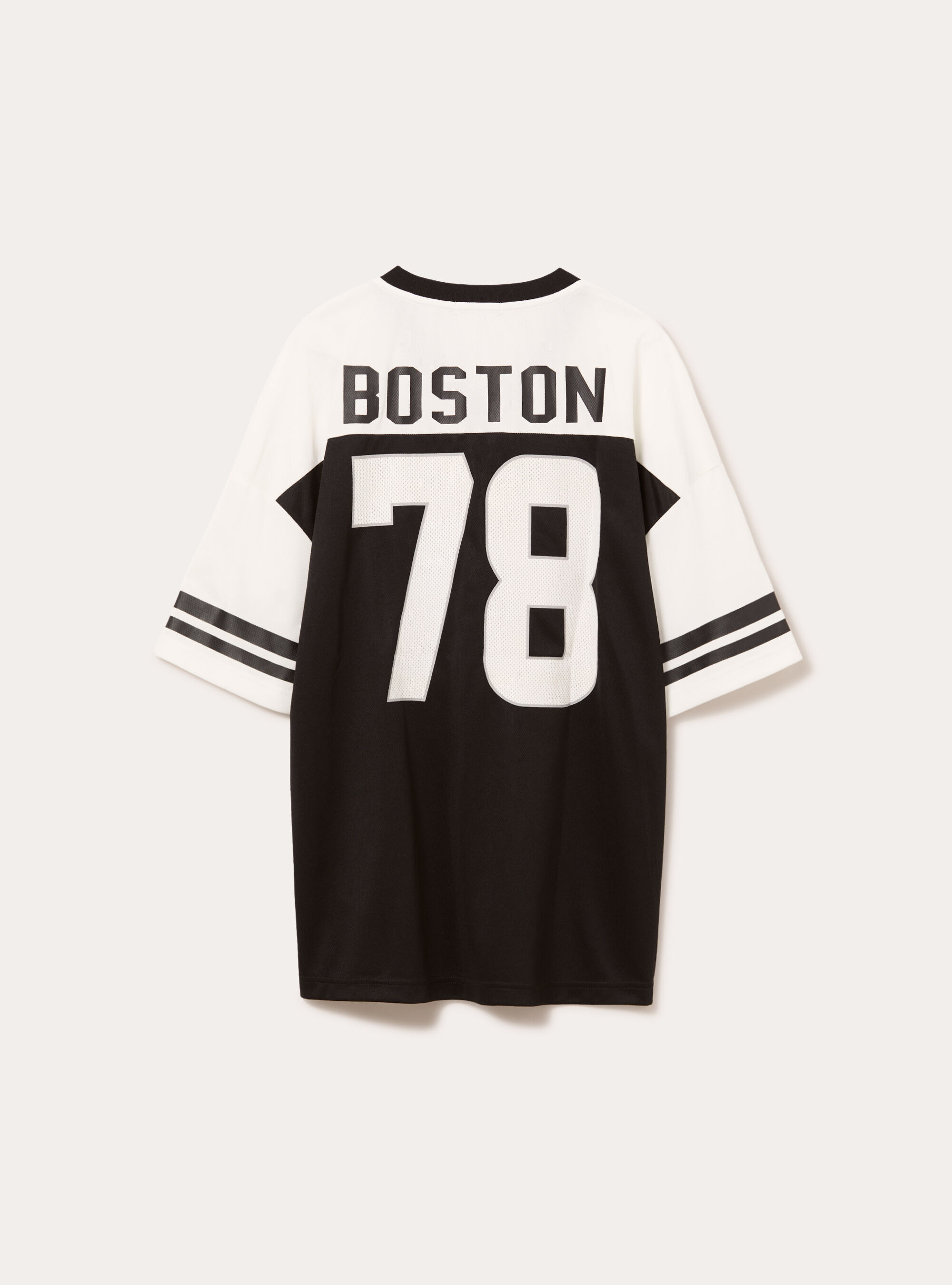 Maglietta oversize con grafica, BK1 BLACK