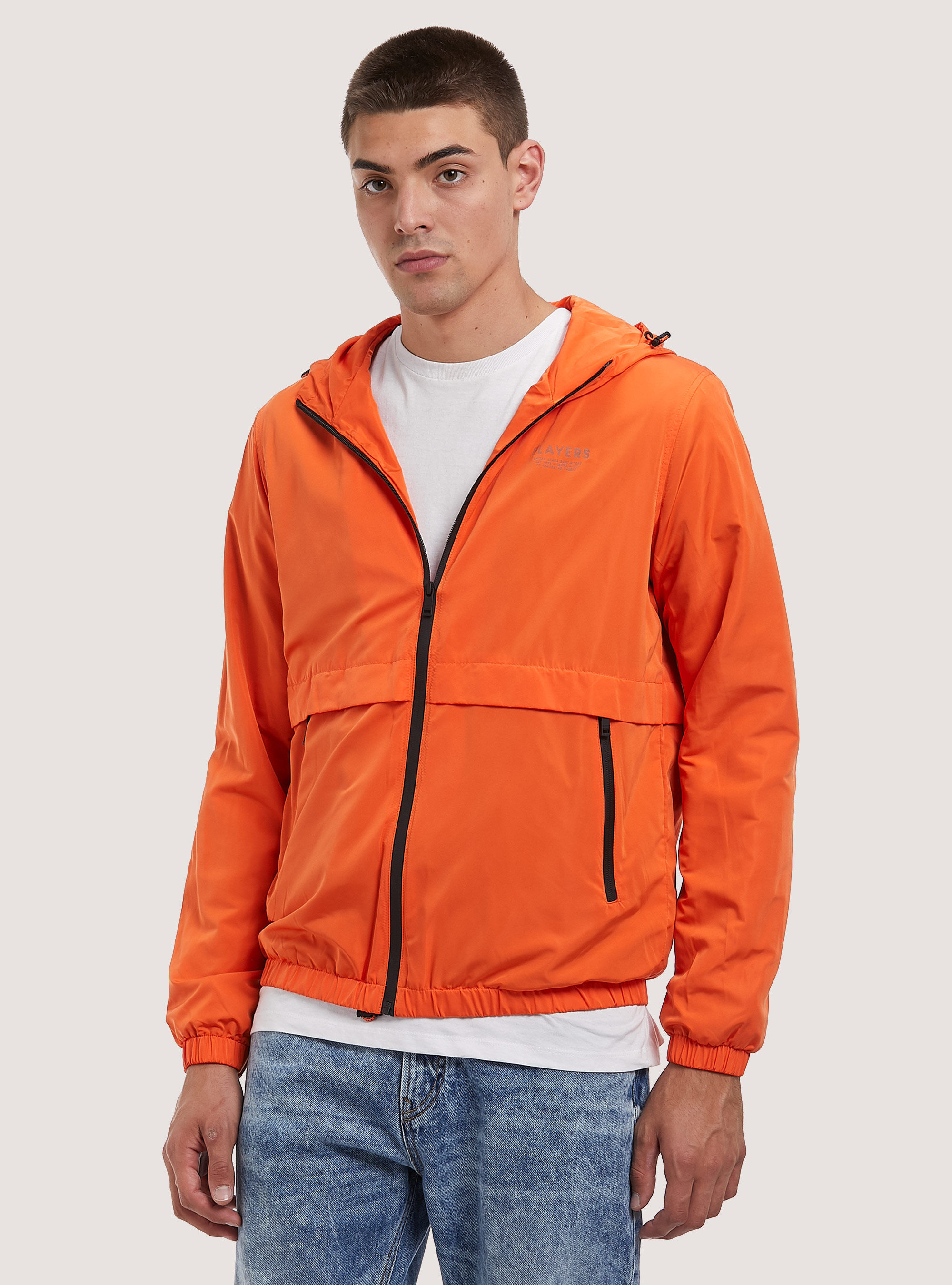 Windbreaker jacket with fleece lining discount