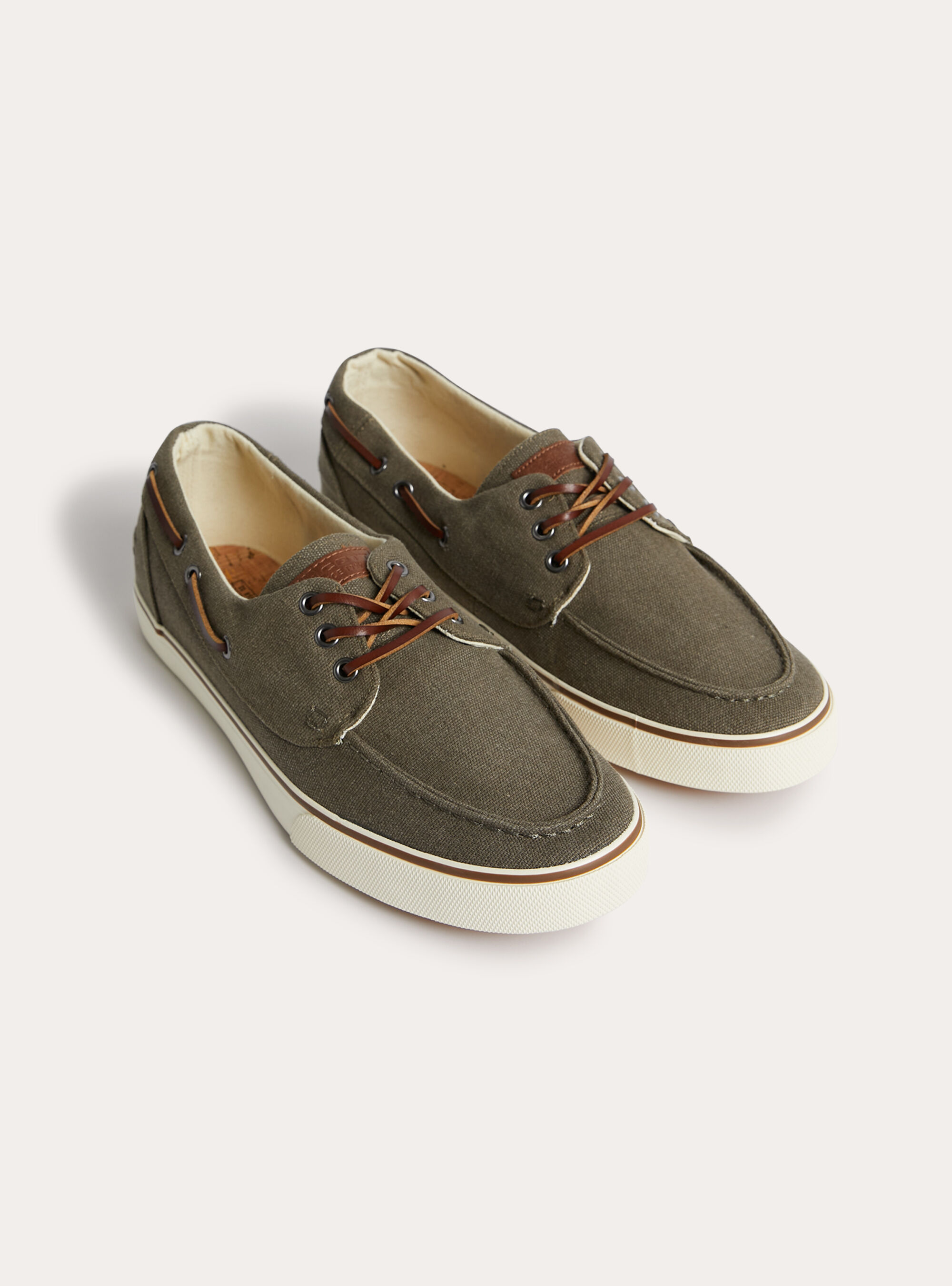 Scarpa stile mocassino in canvas, KY2 KAKY MEDIUM