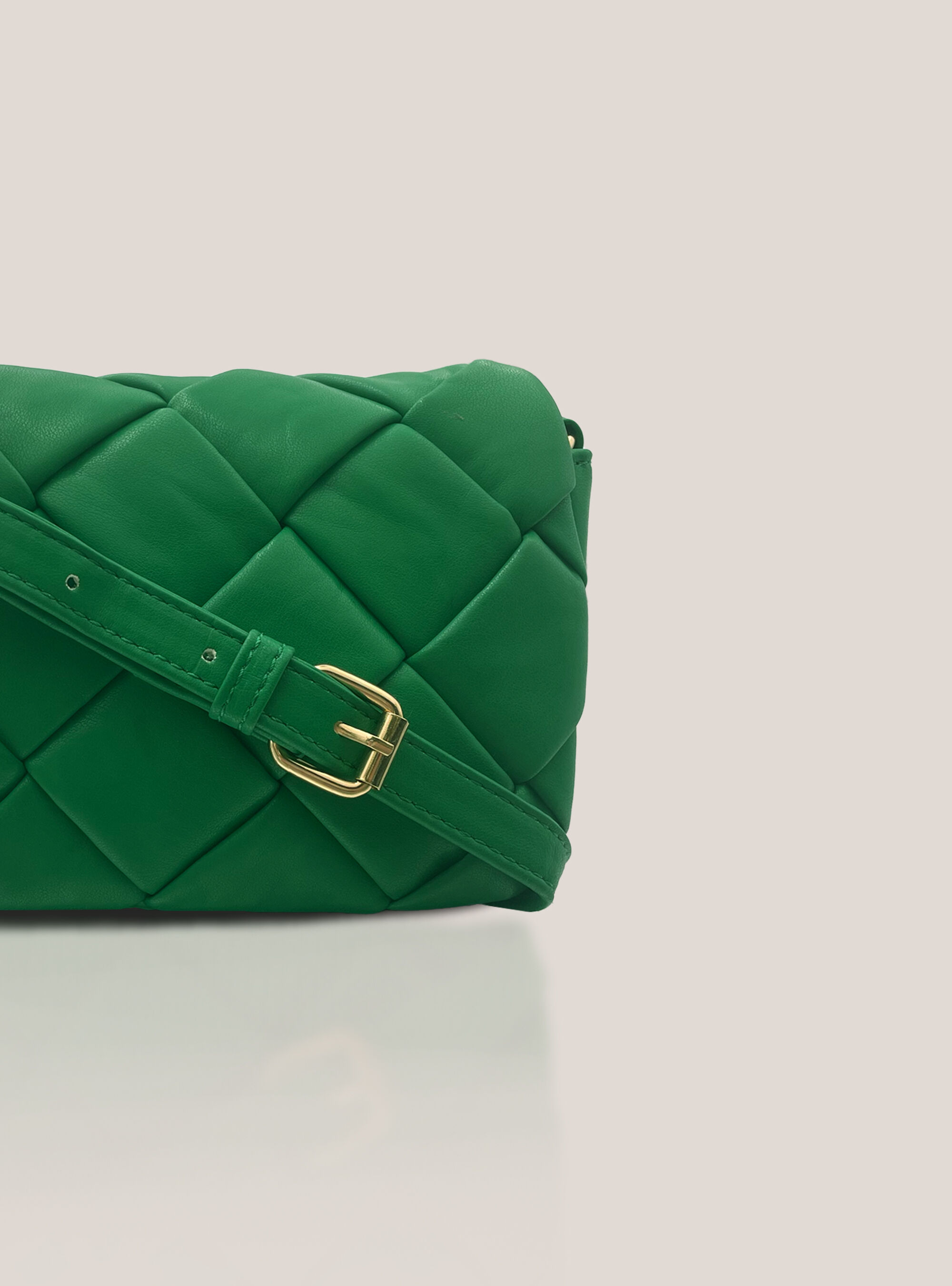 Borsa mini trapuntata, GN2 GREEN MEDIUM