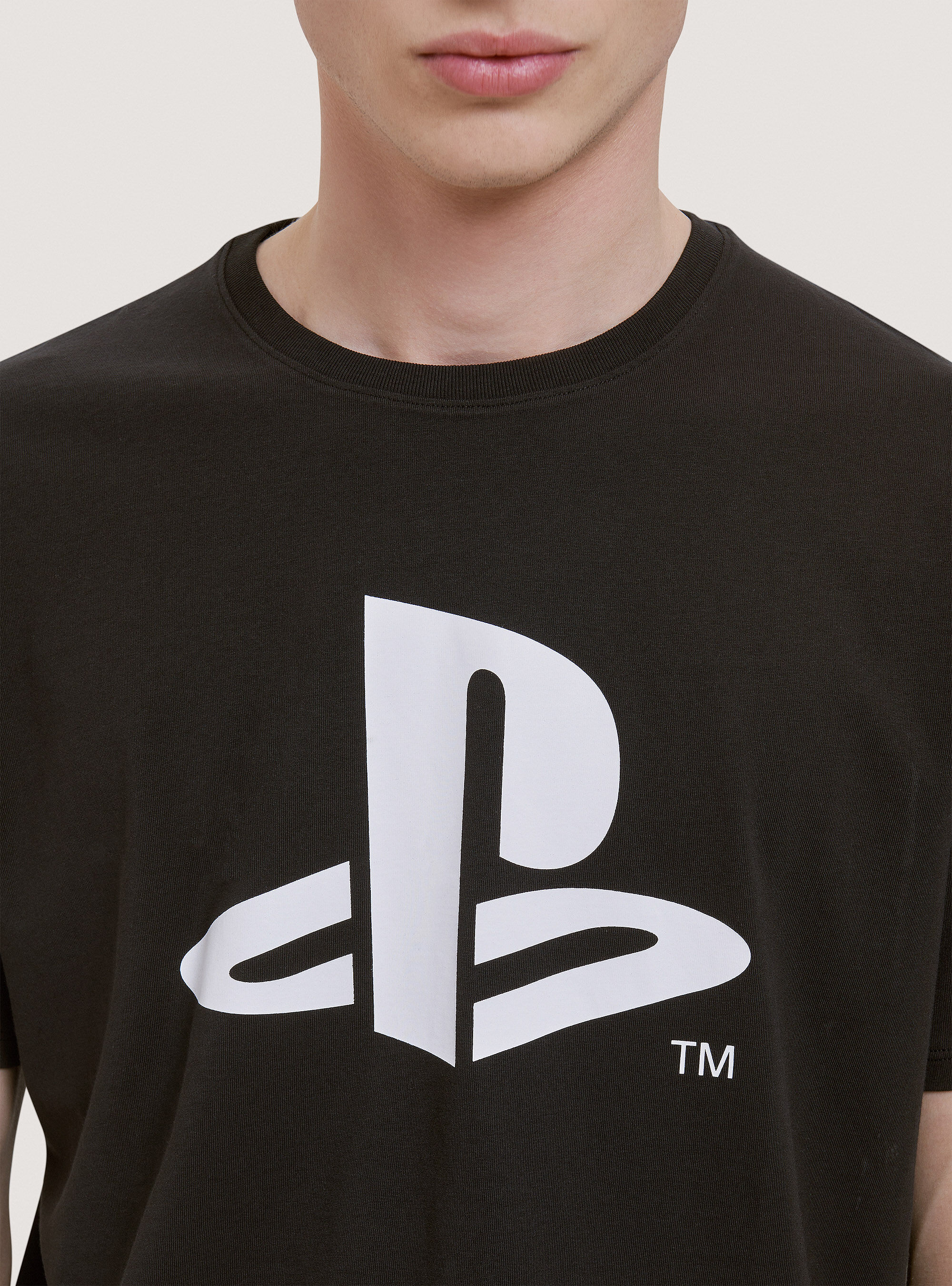 Camiseta PlayStation x Alcott, NEGRO