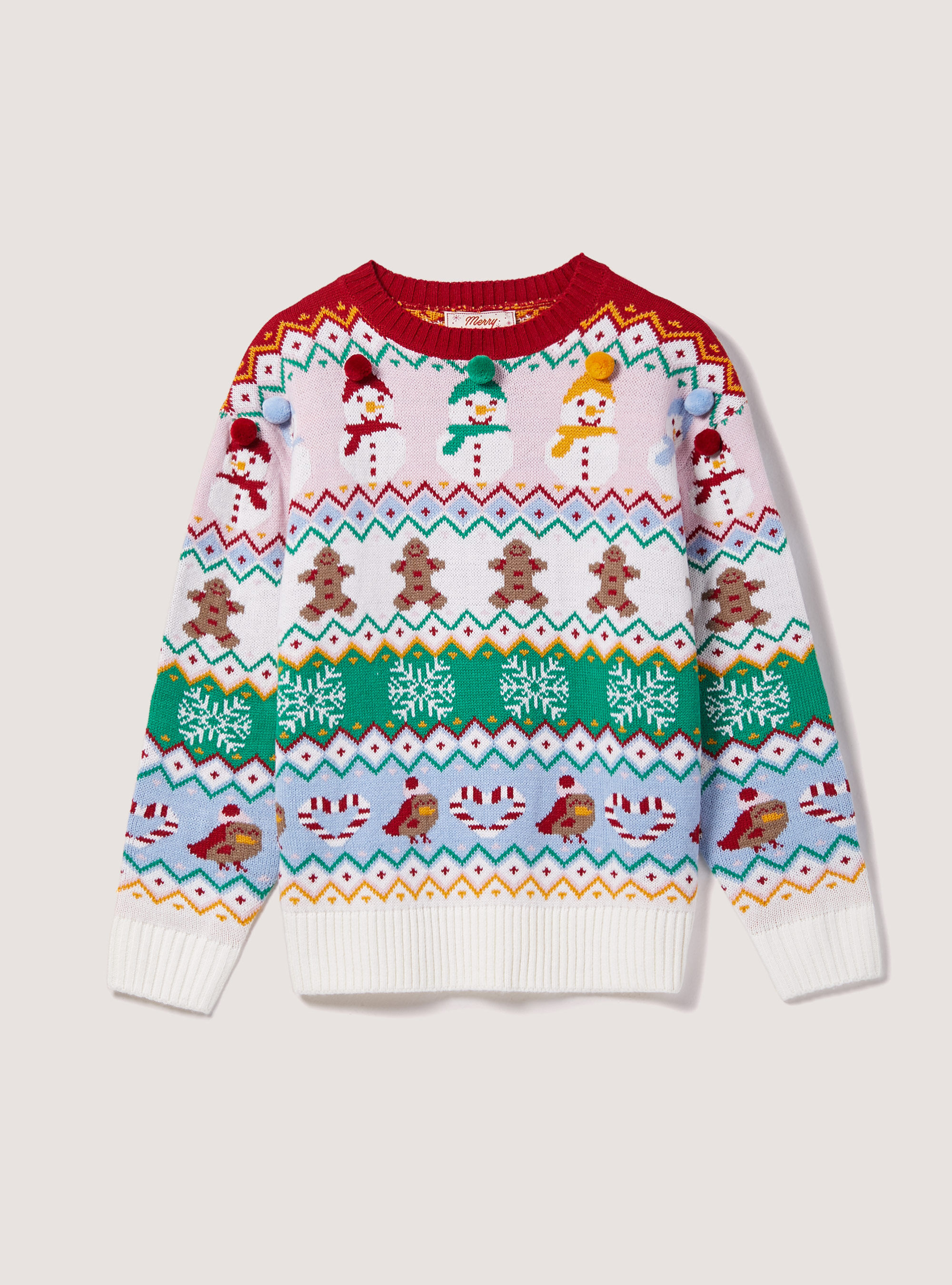 Pullover Christmas Family Collection, RD2 RED MEDIUM