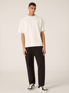 Boxy fit cotton T-shirt, WH2 WHITE